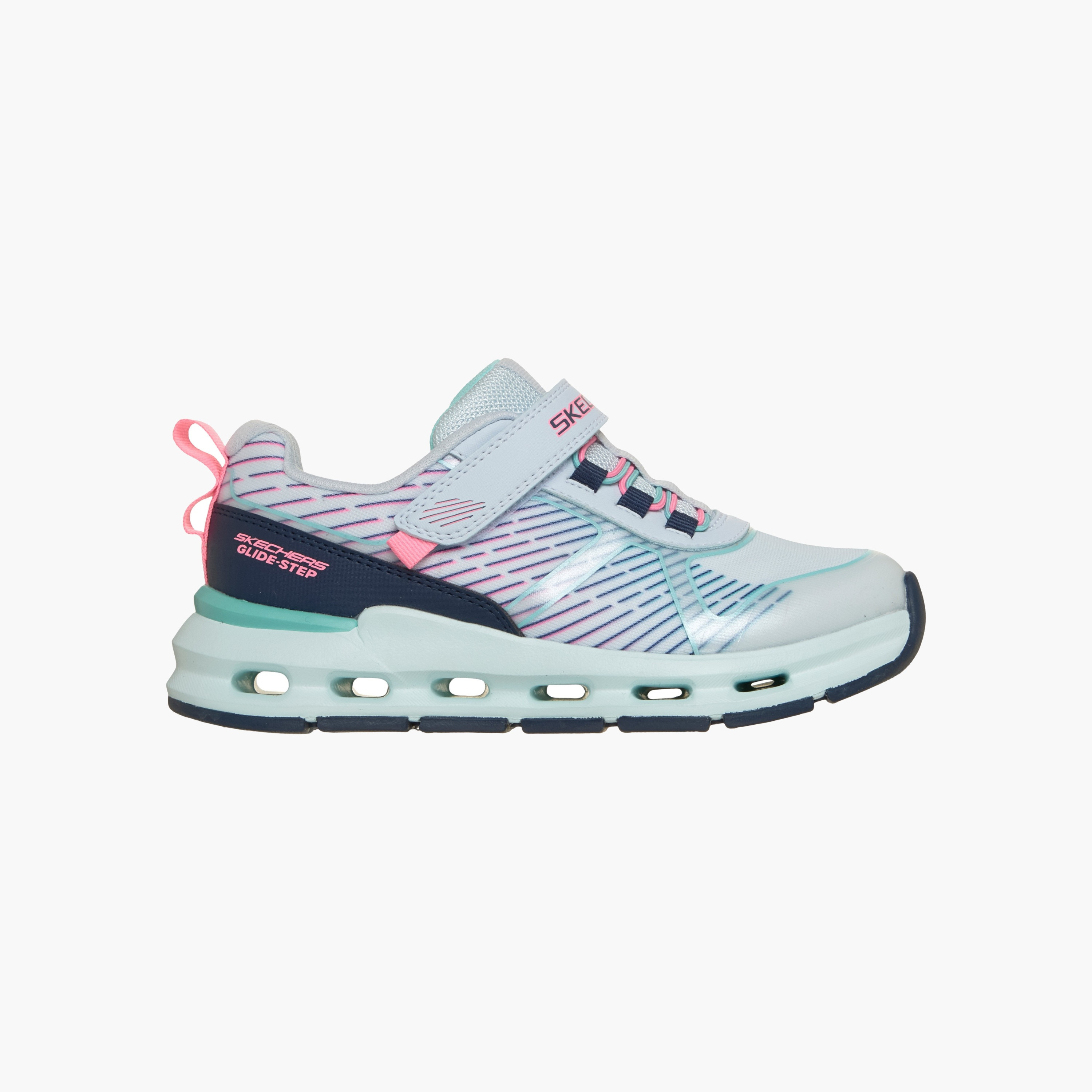 Skechers Girls GLIDE-STEP + Hook & Loop Sports Shoes-girls-shoes-sneakers-image-1