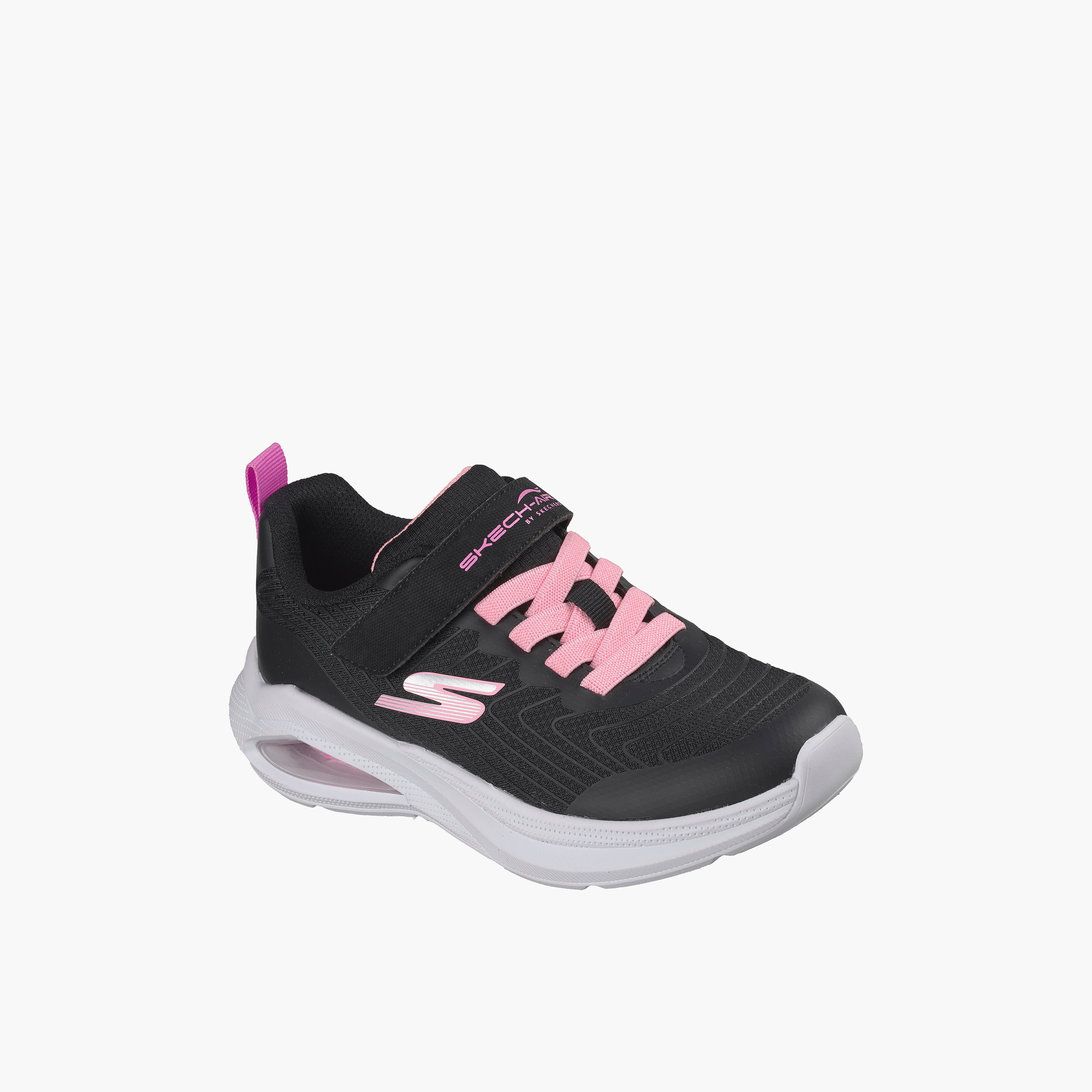 Skechers Girls MICROSPEC MAX VELOCITY Hook & Loop Sneakers-girls-shoes-sneakers-image-1