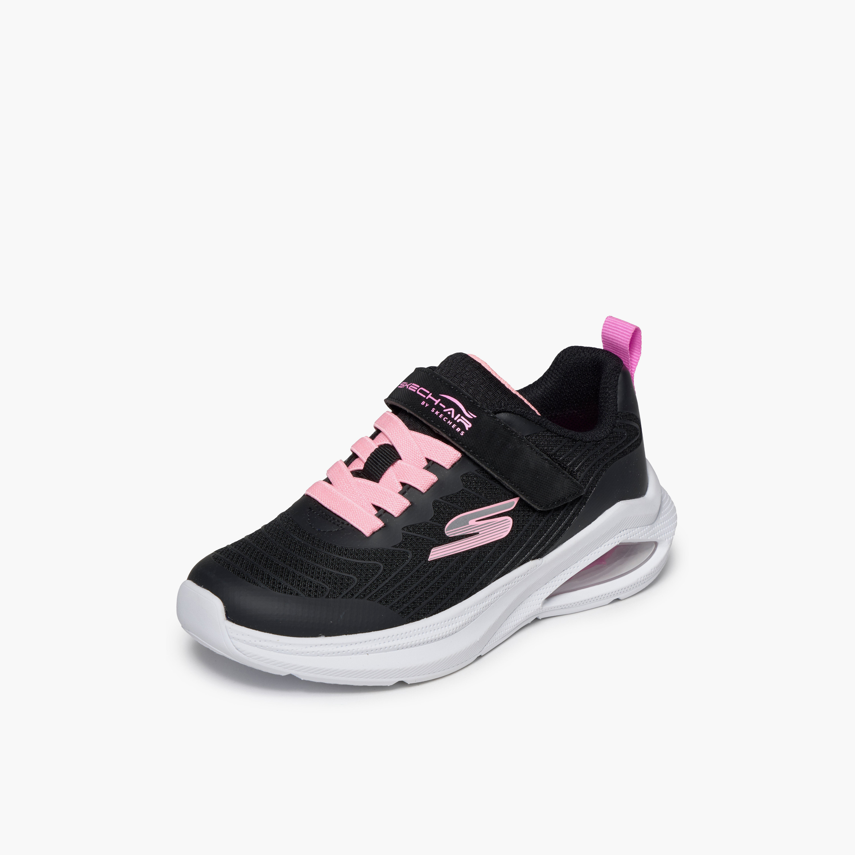 Skechers Girls MICROSPEC MAX VELOCITY Hook & Loop Sneakers-girls-shoes-sneakers-image-4