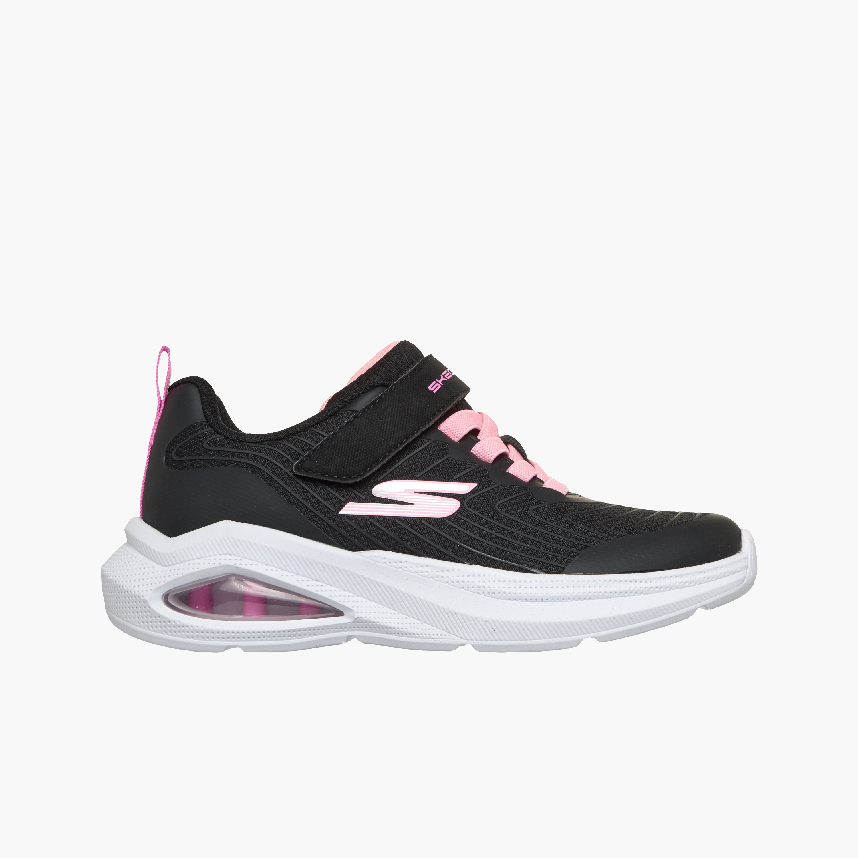 Skechers Girls MICROSPEC MAX VELOCITY Hook & Loop Sports Shoes-girls-shoes-sneakers-image-1