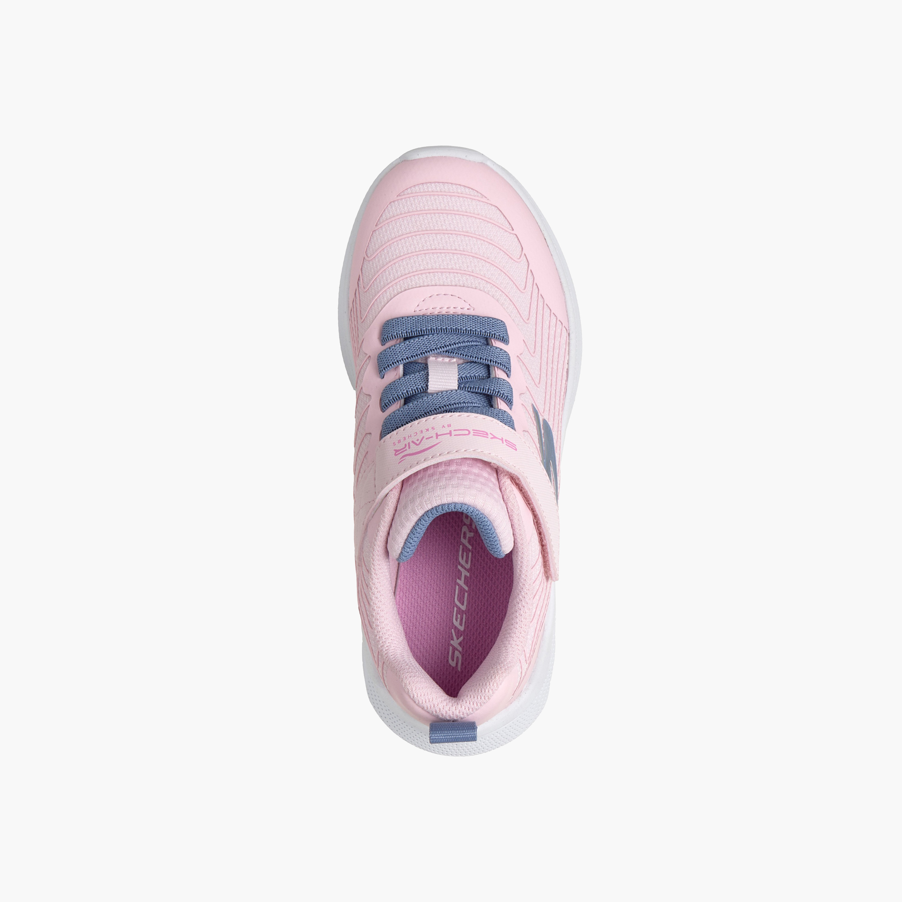 Skechers Girls MICROSPEC MAX VELOCITY Hook & Loop Sports Shoes-sports-girls-shoes-image-2