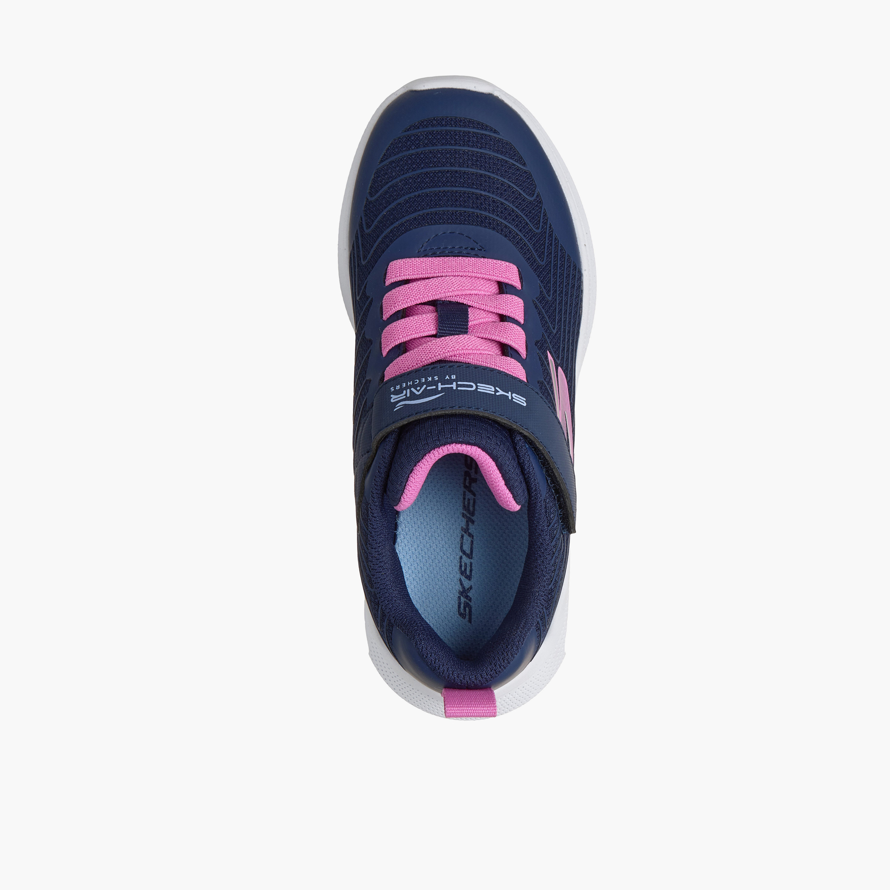 Skechers Girls MICROSPEC MAX VELOCITY Hook & Loop Sneakers-girls-shoes-sports-image-2