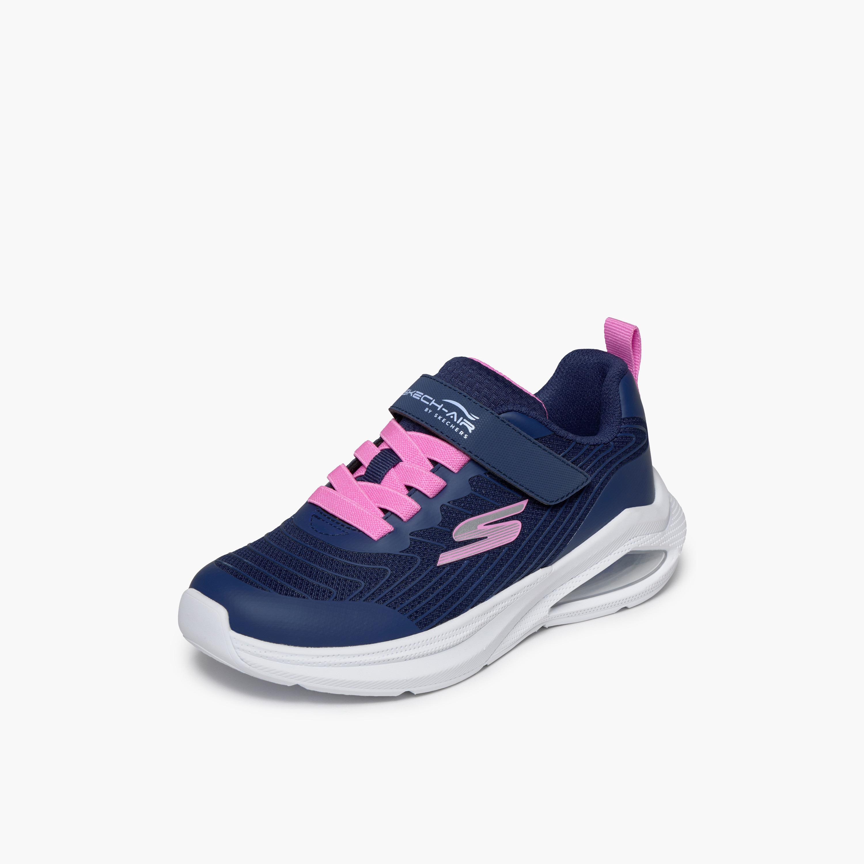 Skechers Girls MICROSPEC MAX VELOCITY Hook & Loop Sneakers-girls-shoes-sports-image-4