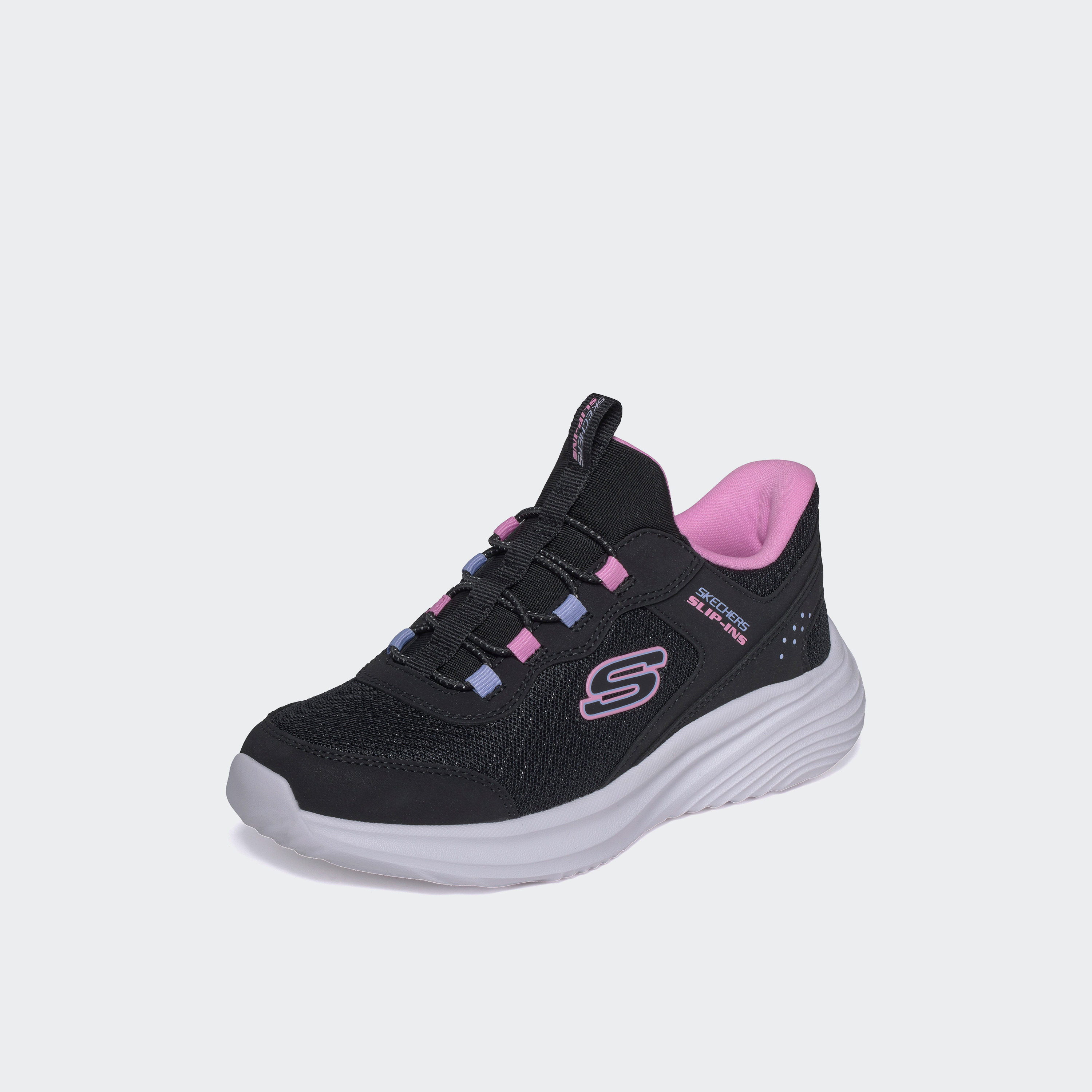 Skechers Girls Bounder Pro Slip-On Ankle Sneakers-girls-shoes-sneakers-image-4