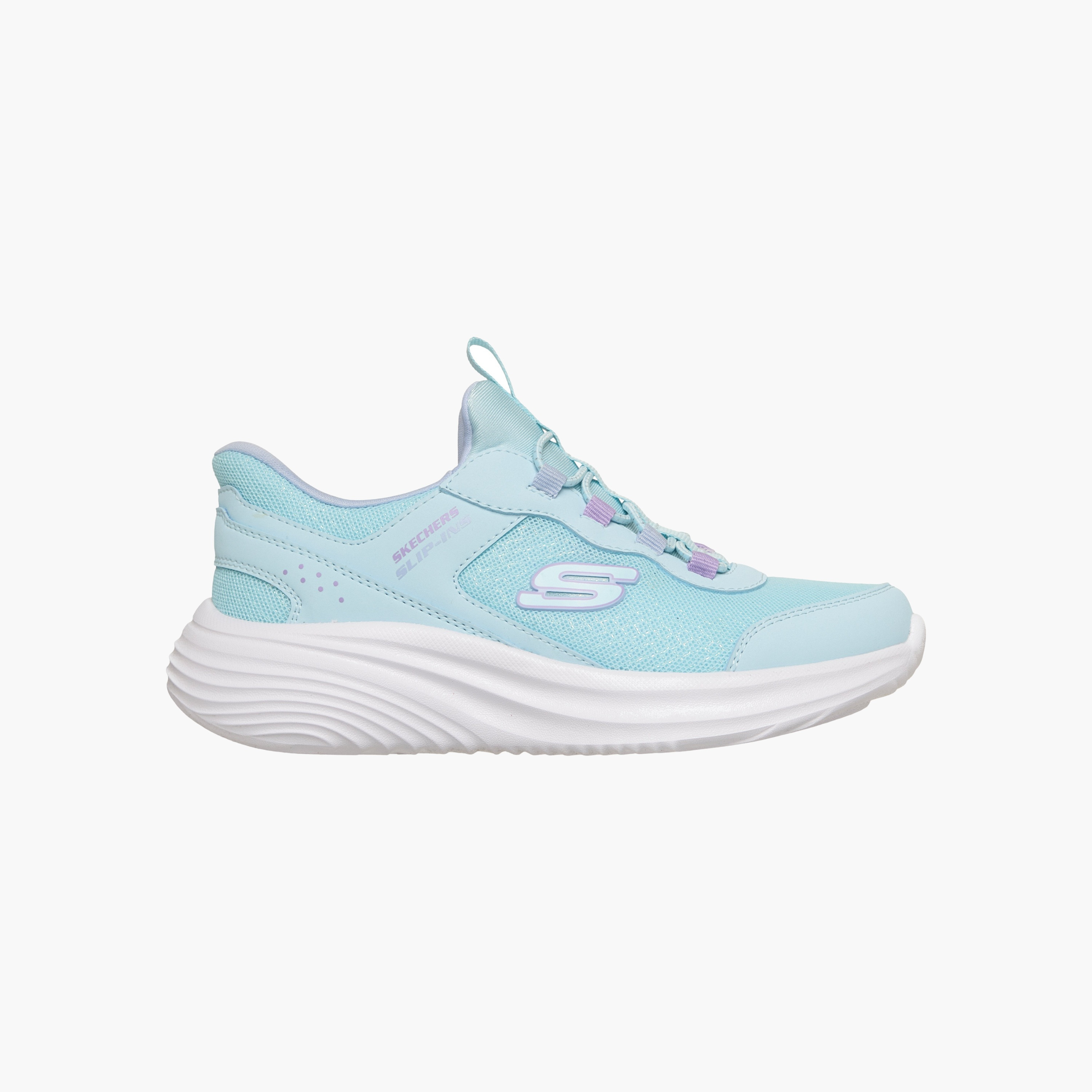 Skechers Girls Bounder Pro Lace-Up Sports Shoes-girls-shoes-sneakers-image-1