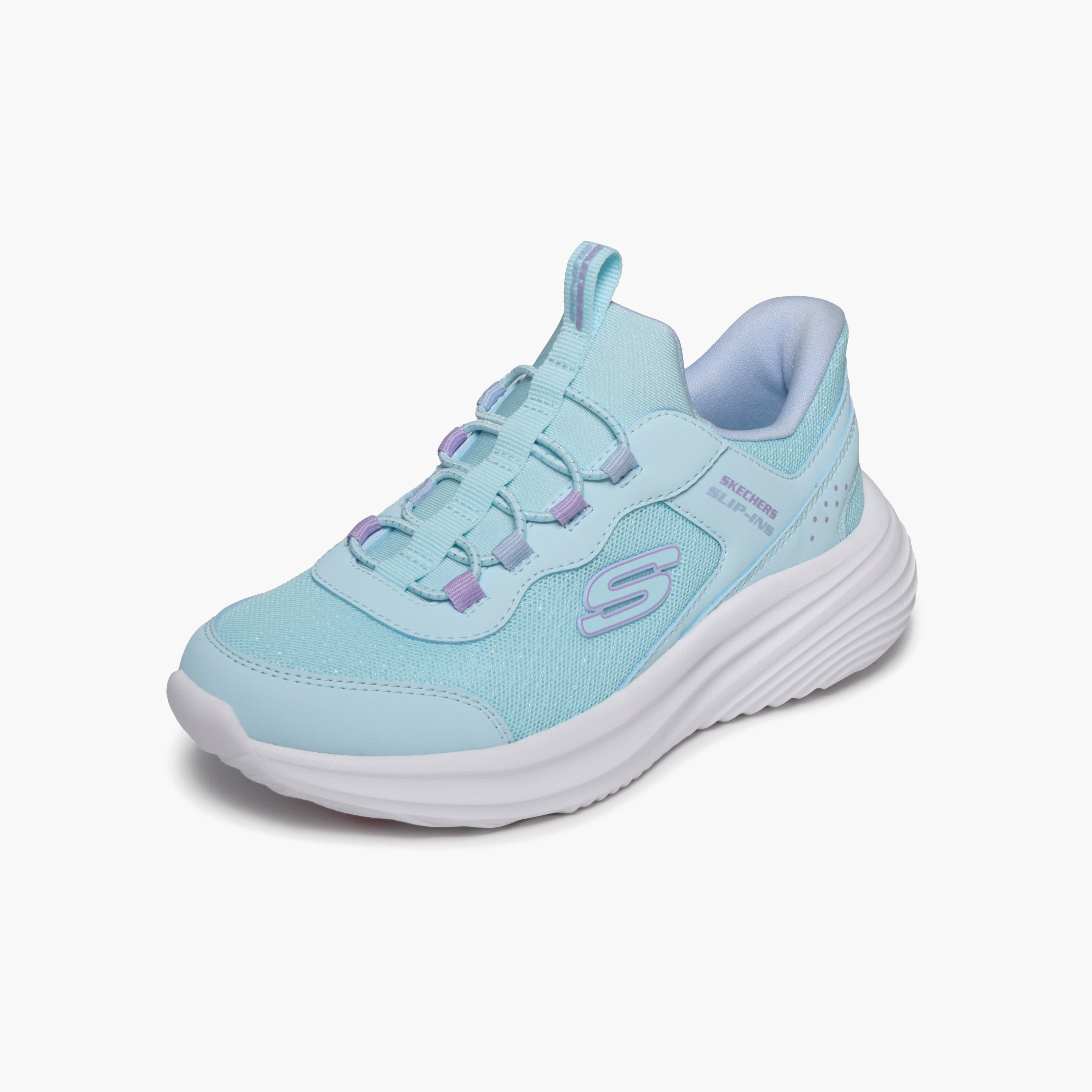 Skechers Girls Bounder Pro Lace-Up Sports Shoes-girls-shoes-sneakers-image-3