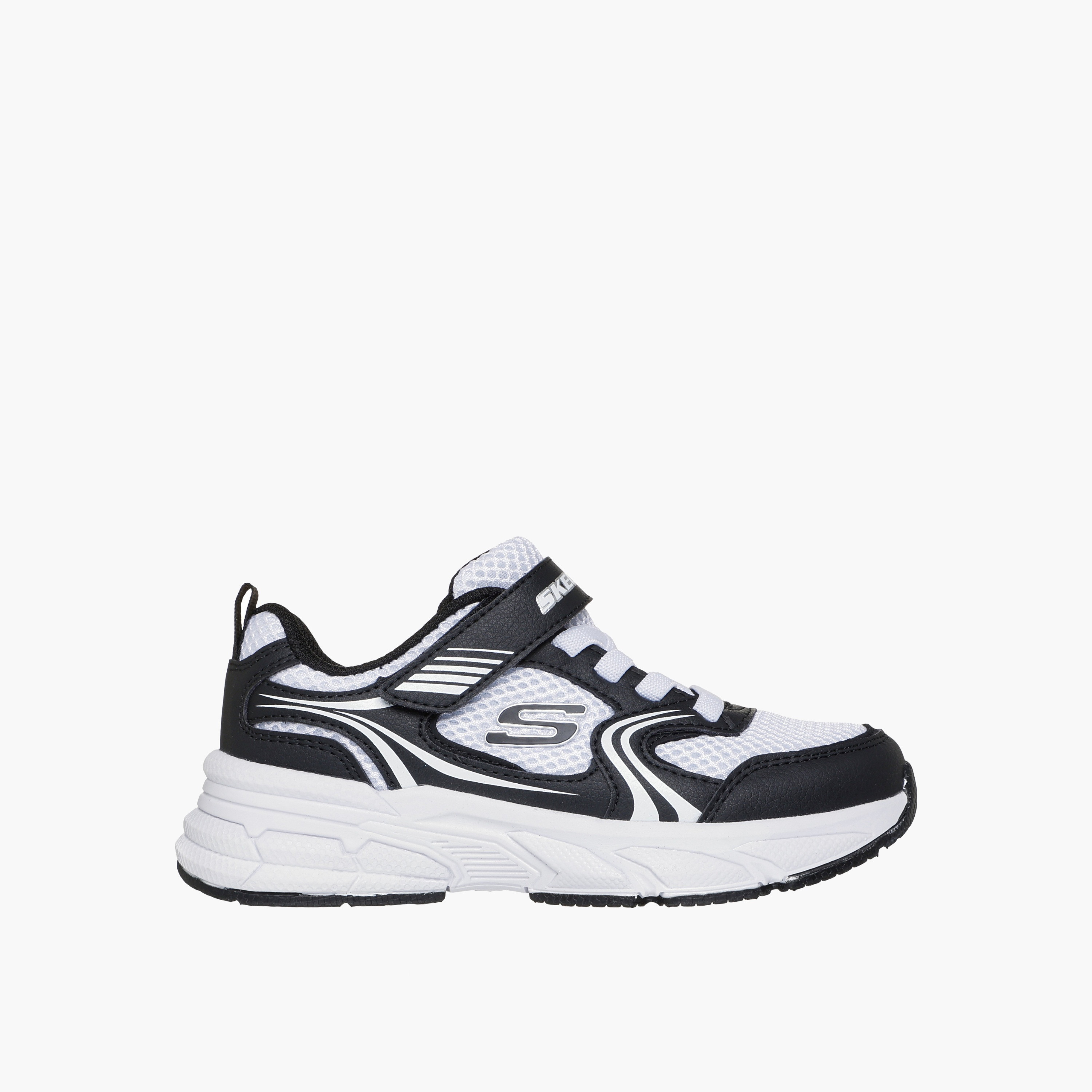 Skechers Girls RETRO-GRAPH Colourblock Sports Shoes-girls-shoes-sneakers-image-1