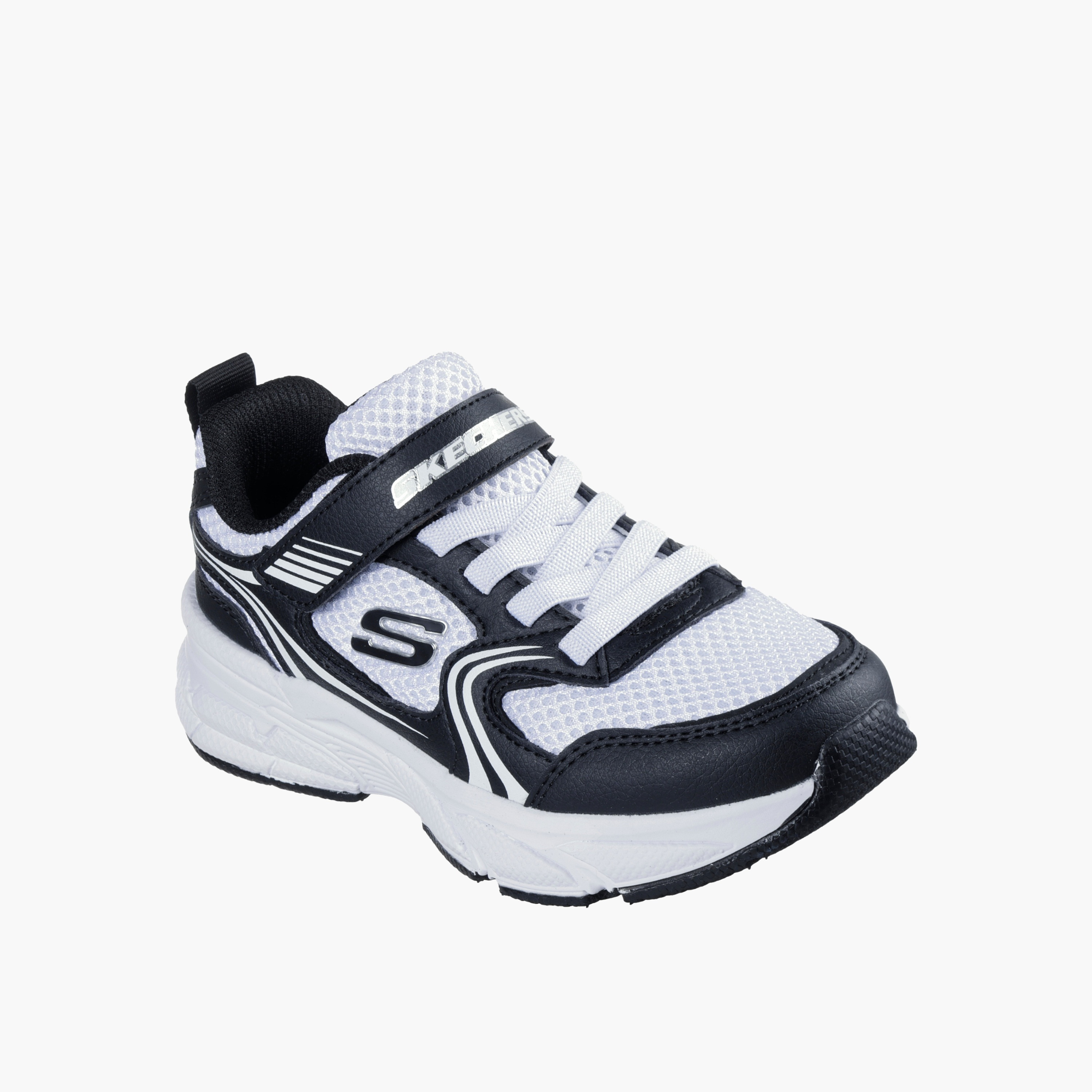 Skechers Girls RETRO-GRAPH Colourblock Sports Shoes-girls-shoes-sneakers-image-4