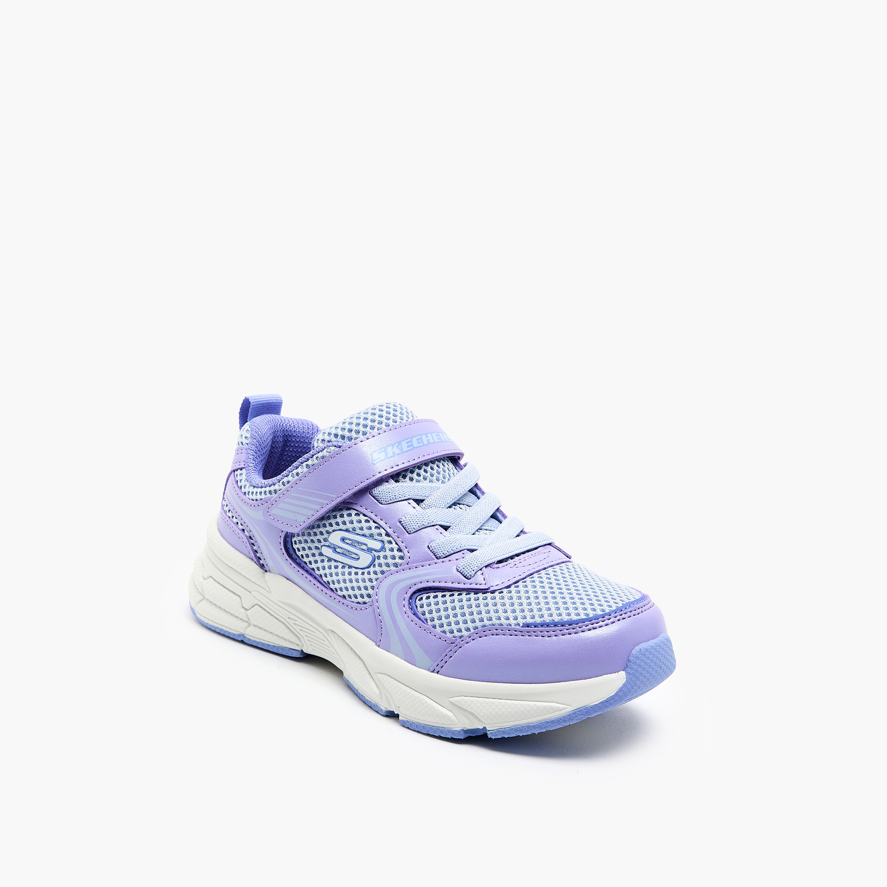 Skechers Girls Retro-Graph Hook & Loop Running Shoes-girls-shoes-sneakers-image-2