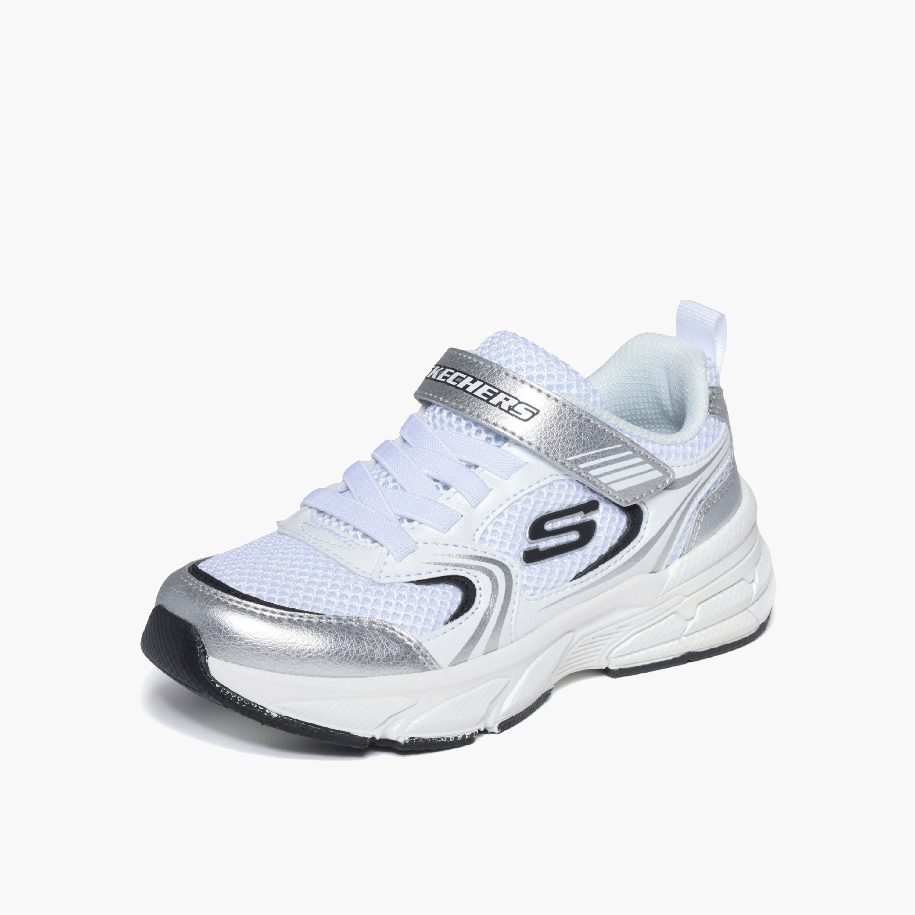 حذاء رياضي بشريط إغلاق لاصق ريترو-جراف للبنات من سكيتشرز-girls-shoes-sneakers-image-3