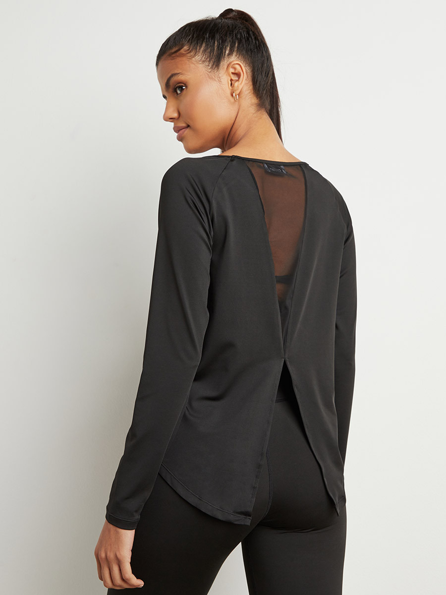بلوزة يوجا بتفاصيل شبكية من ستايلي-sports-women-clothing-tshirtsandvests-image-3