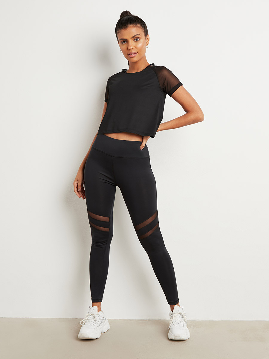 بلوزة يوجا بتفاصيل شبكية من ستايلي-sports-women-clothing-tshirtsandvests-image-2