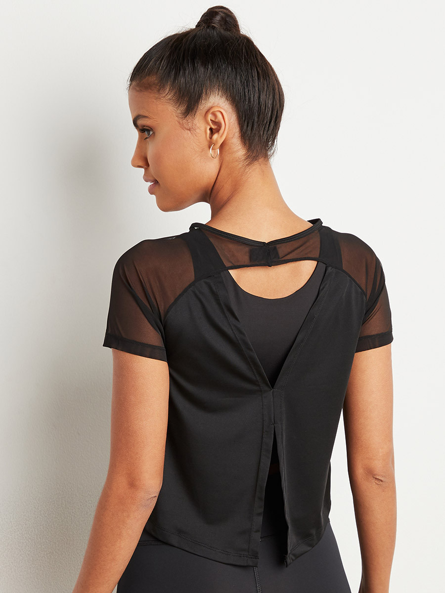 بلوزة يوجا بتفاصيل شبكية من ستايلي-sports-women-clothing-tshirtsandvests-image-3