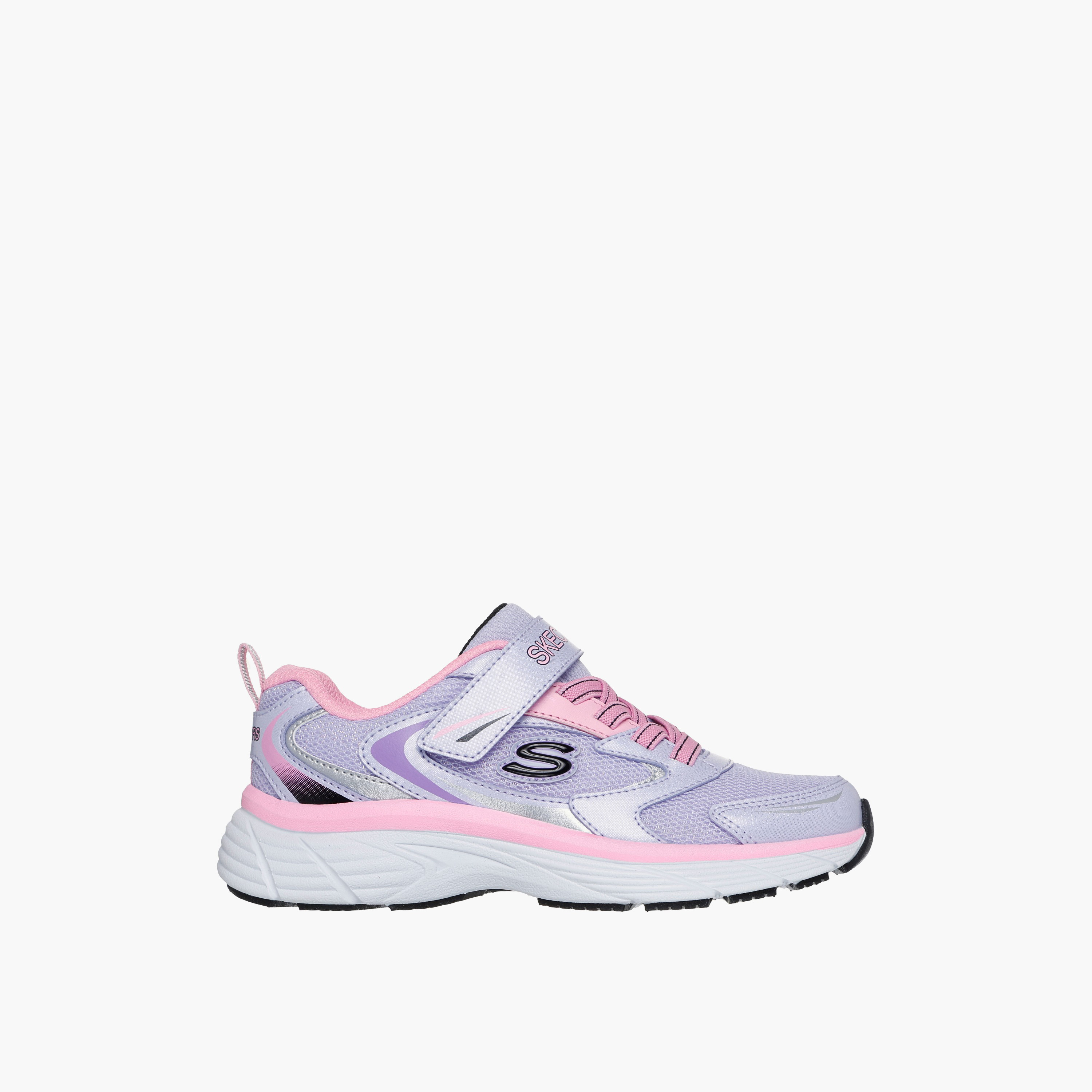 Skechers Girls Hook & Loop Sports Shoes-girls-shoes-sports-image-2