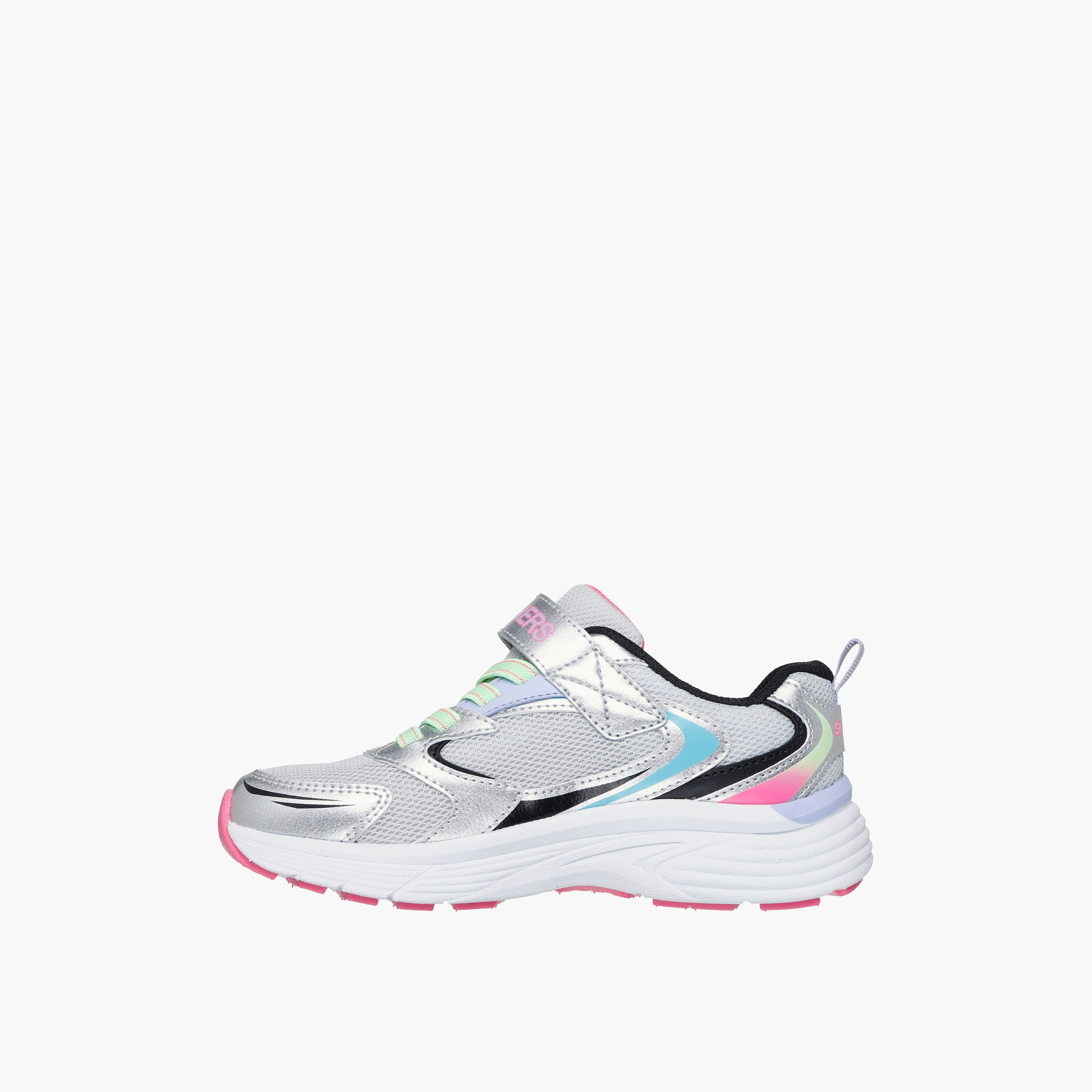 Skechers Girls Hook & Loop Sports Shoes-girls-shoes-sports-image-5
