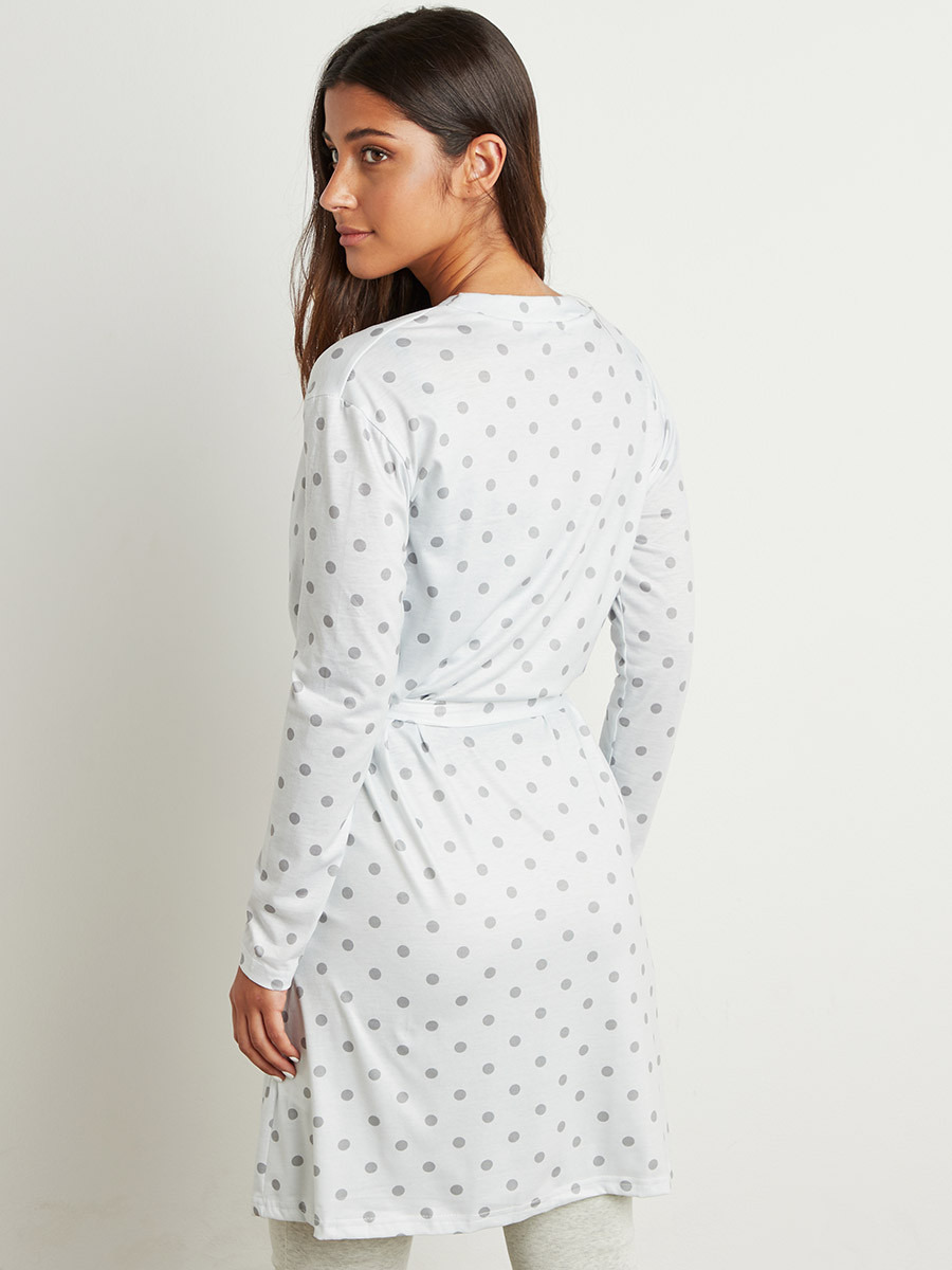 روب مطبوع بربطة خصر من ستايلي-women-clothing-nightwear-robes-image-3