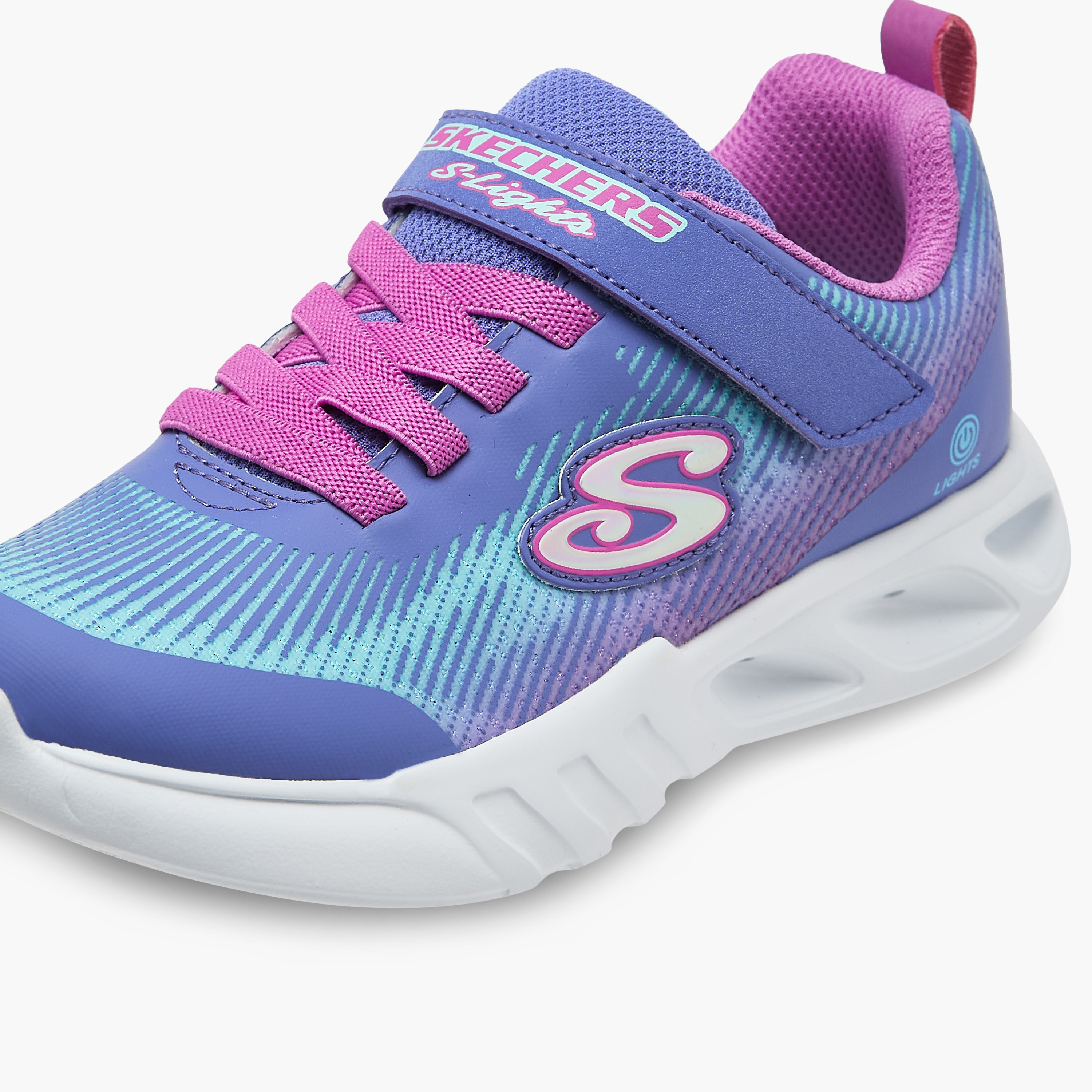 سكيتشرز - حذاء رياضي فليكر فلاش هوك اند لوب - للبنات  303704L | OE-girls-shoes-sneakers-image-4