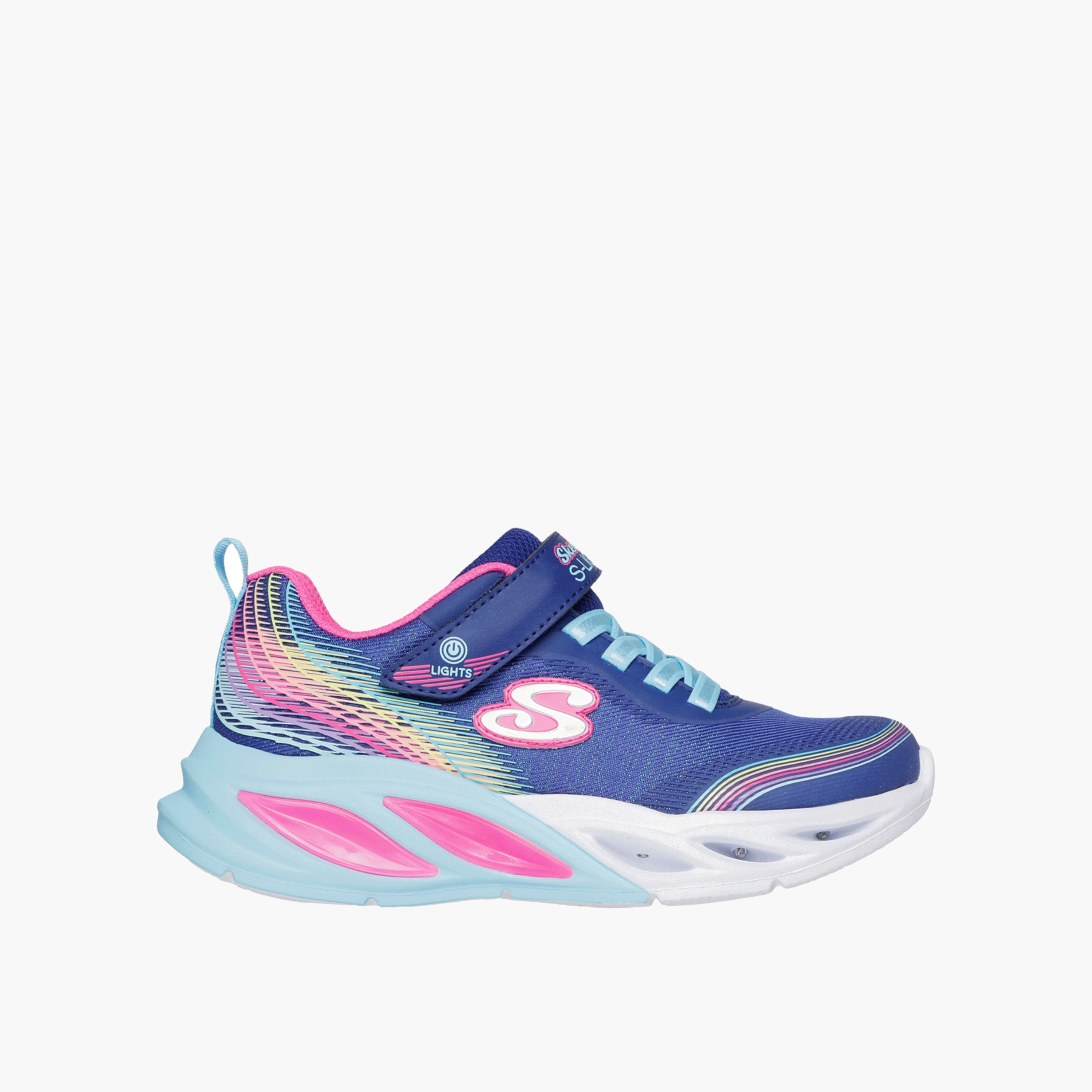 Skechers Girls COSMIC GLOW Light-Up Sports Shoes-girls-shoes-sneakers-image-1