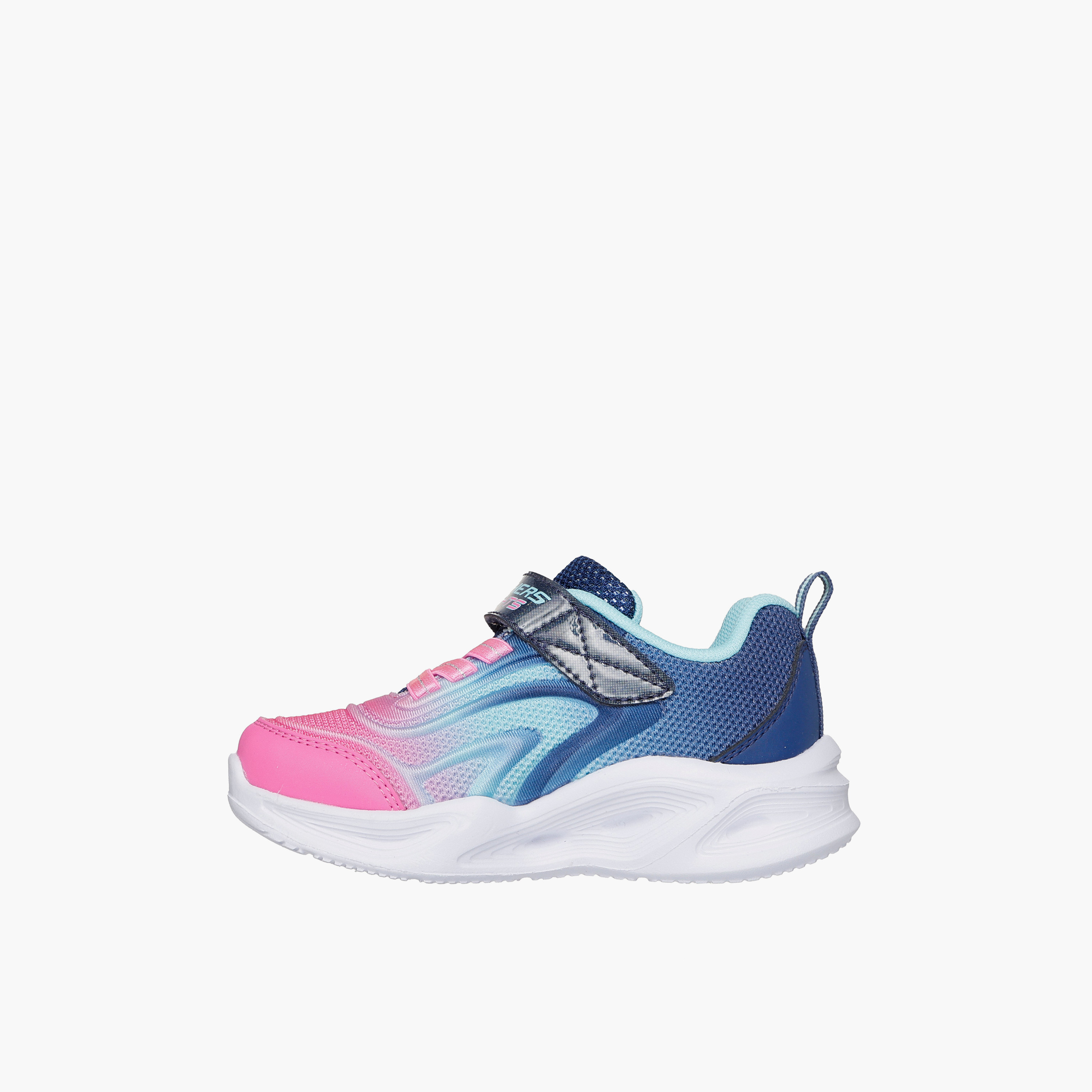Skechers Girls SOLA GLOW Light-Up Sneakers - 303713N-NVMT-baby-girls-shoes-closedshoes-image-3