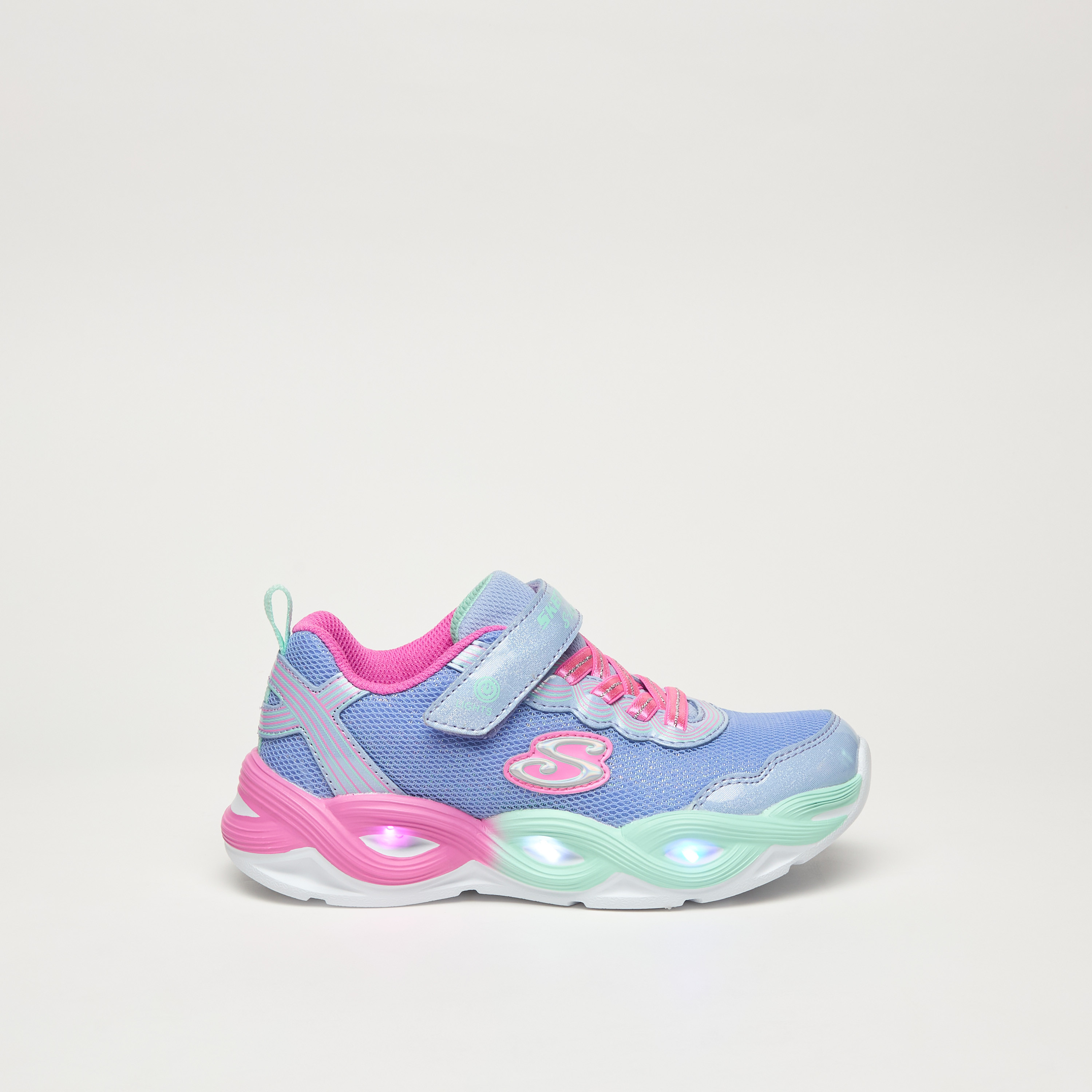سكيتشرز حذاء رياضي تويستي جلو ميموري فوم للبنات 303717L-HPMT | OE-girls-shoes-sneakers-image-12