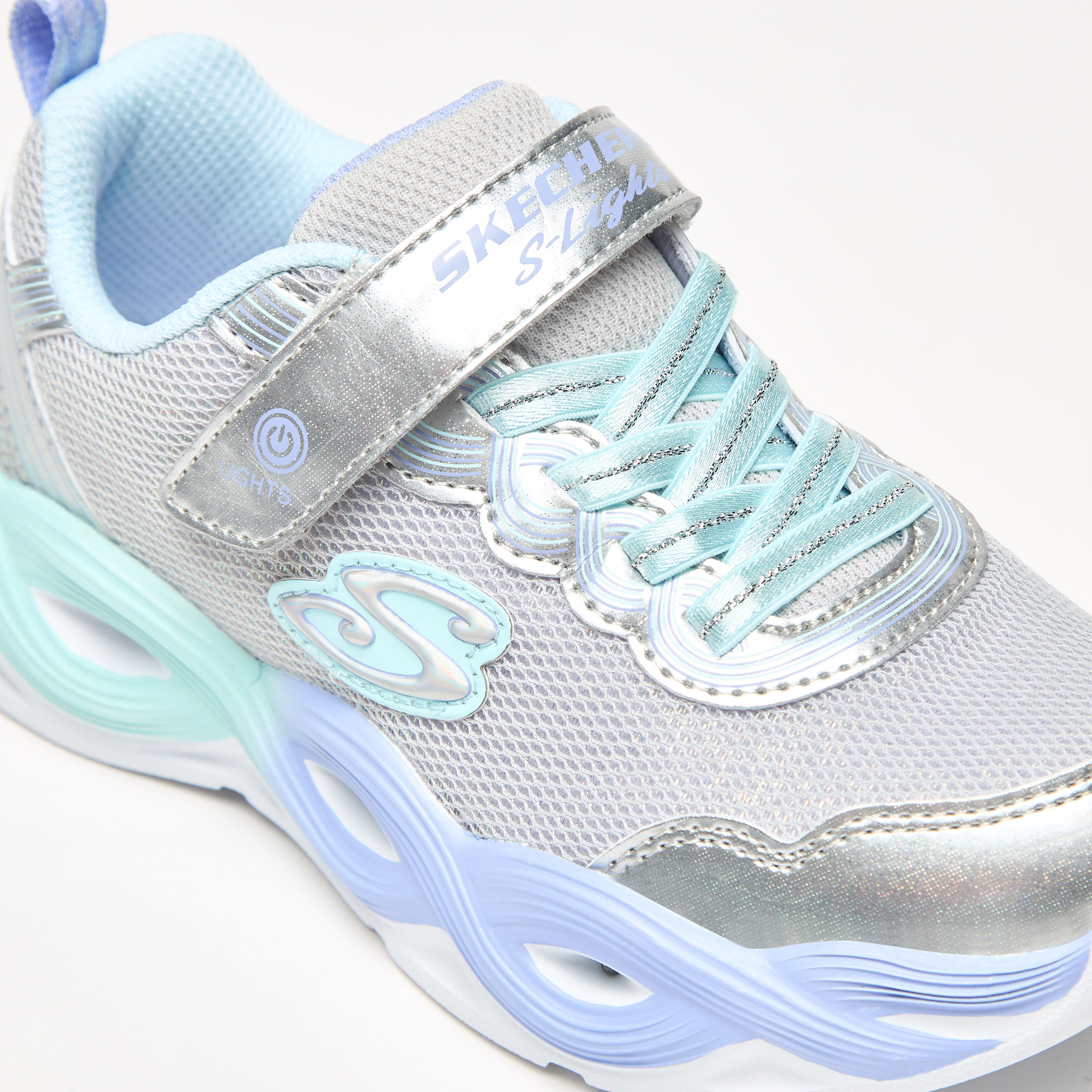 سكيتشرز حذاء رياضي تويستي جلو ميموري فوم للبنات 303717L-HPMT | OE-girls-shoes-sneakers-image-23