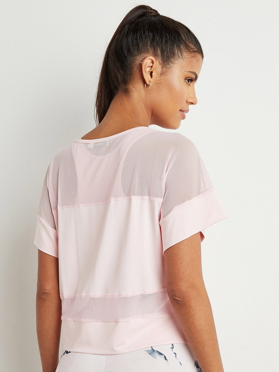تيشيرت رياضي بتفاصيل شبكية من ستايلي-sports-women-clothing-tshirtsandvests-image-4