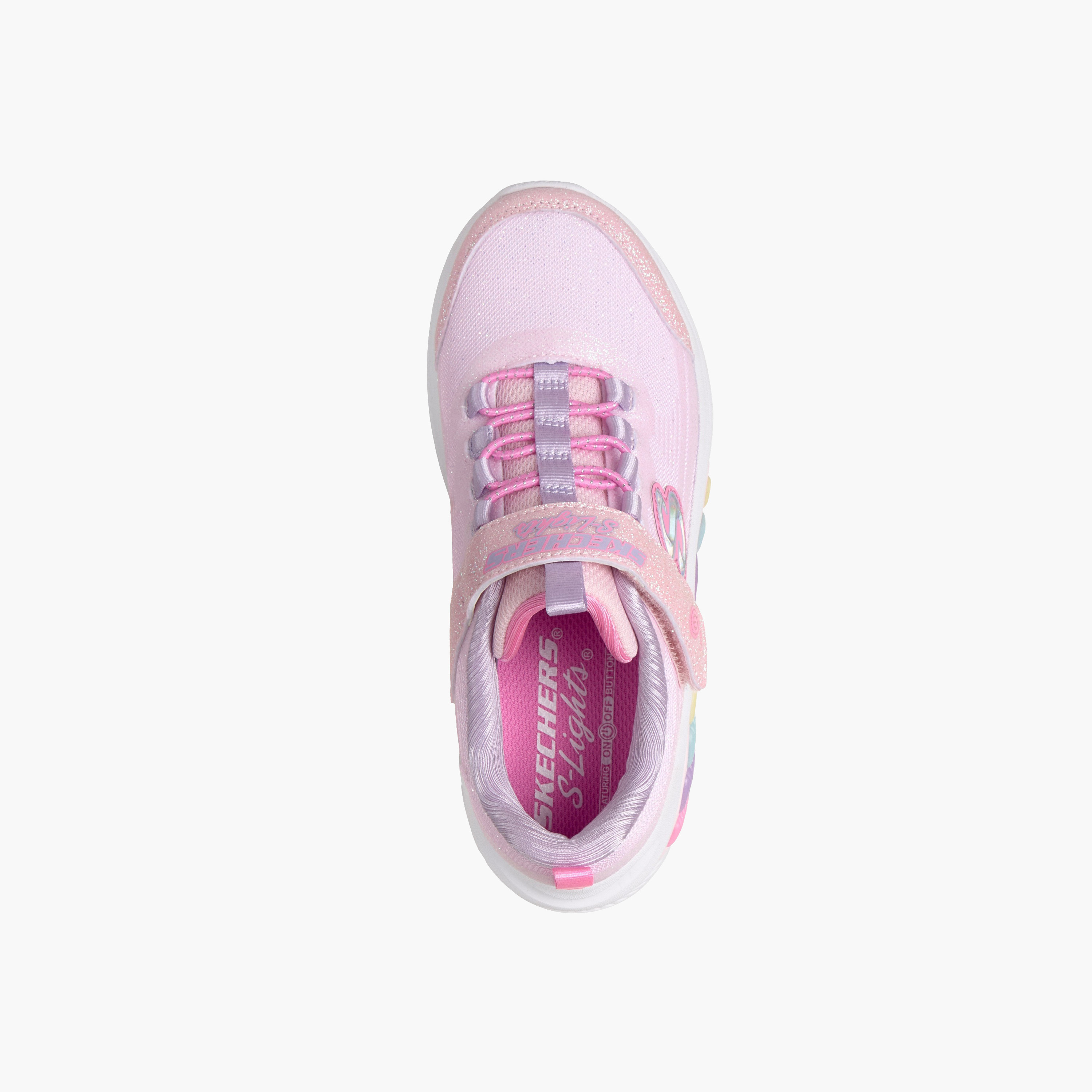 حذاء رياضي للبنات رينبو كروزرز بإضاءة من سكيتشرز-girls-shoes-sneakers-image-2