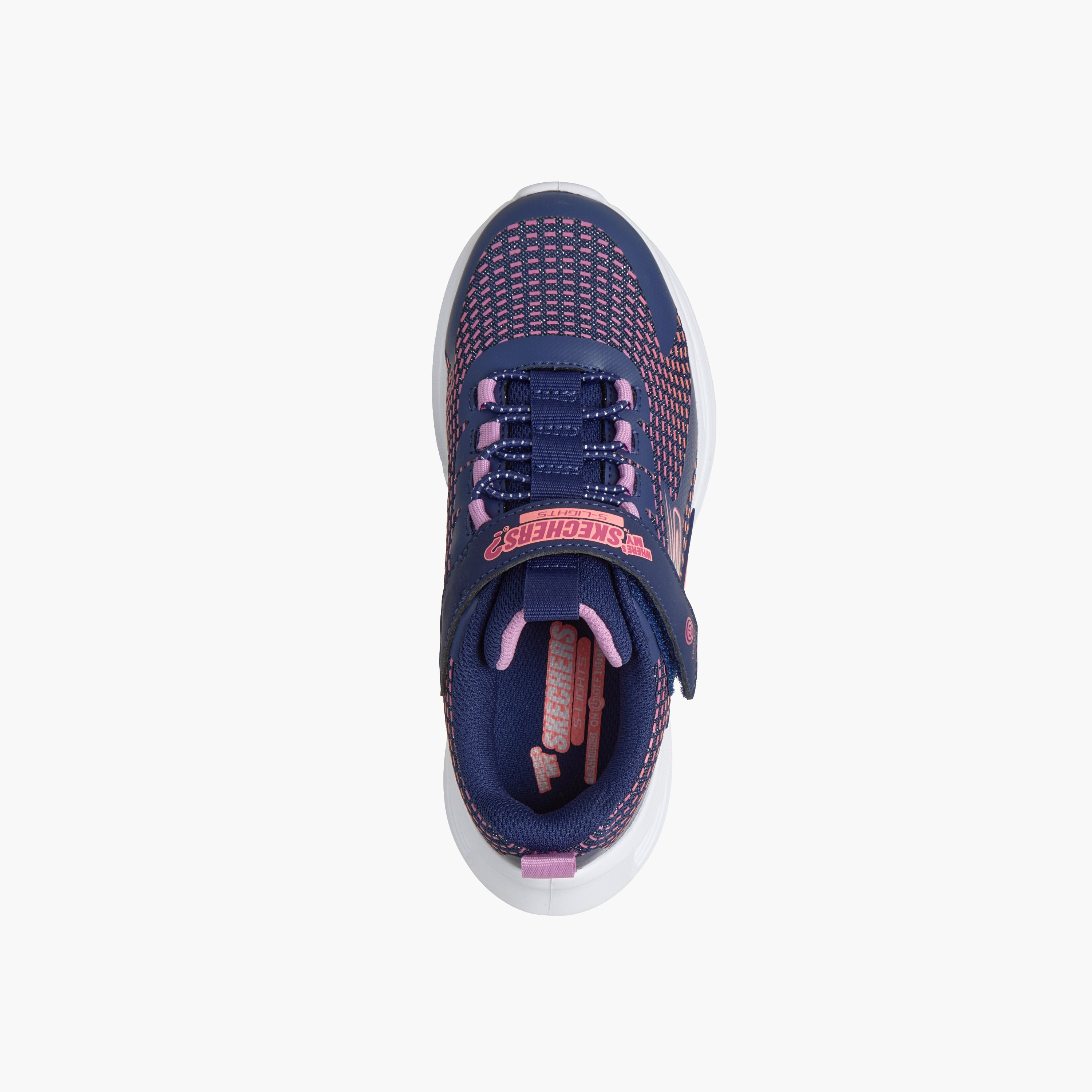 Skechers Girls KINETIC-LIGHTS Light-Up Sports Shoes-girls-shoes-sneakers-image-3