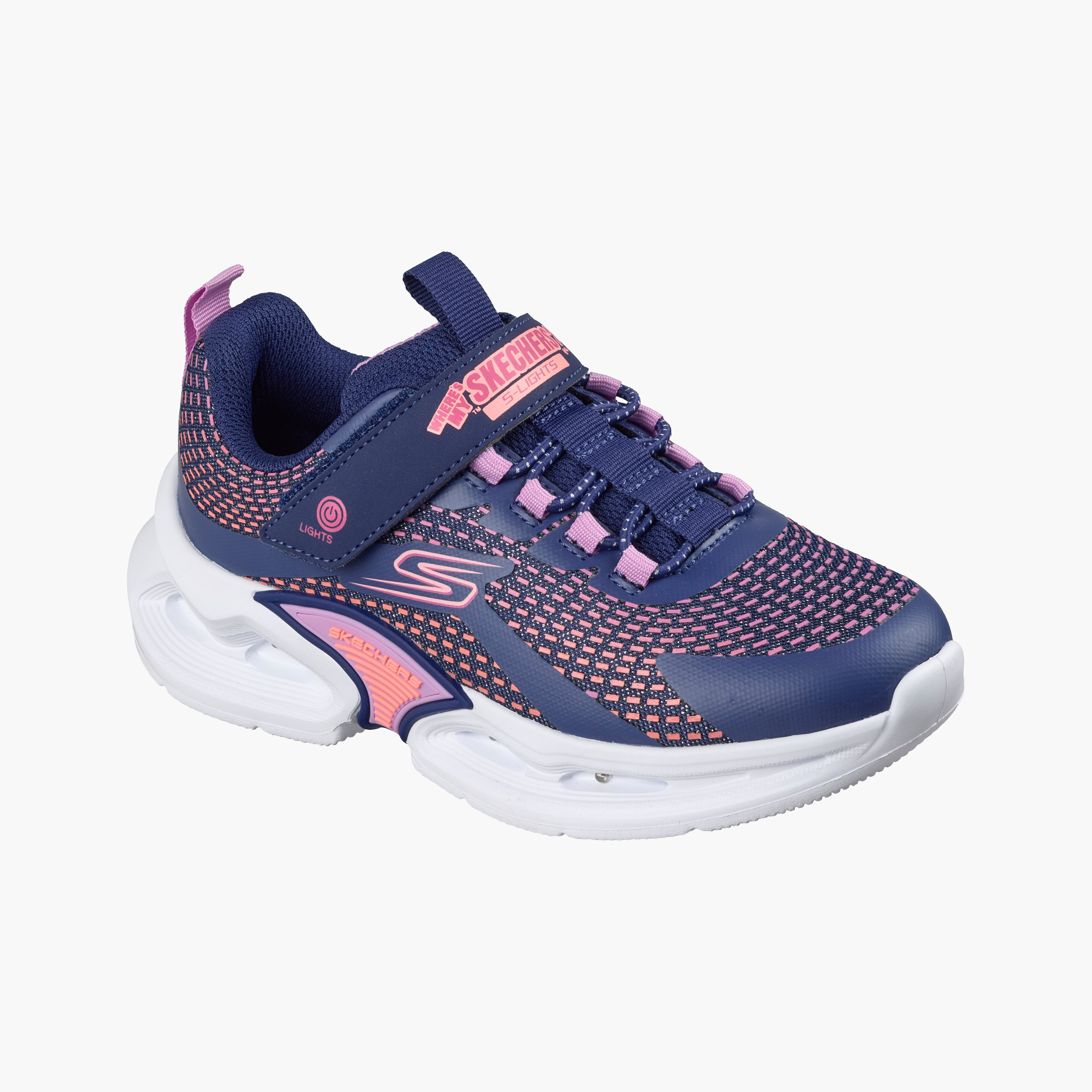Skechers Girls KINETIC-LIGHTS Light-Up Sports Shoes-girls-shoes-sneakers-image-7