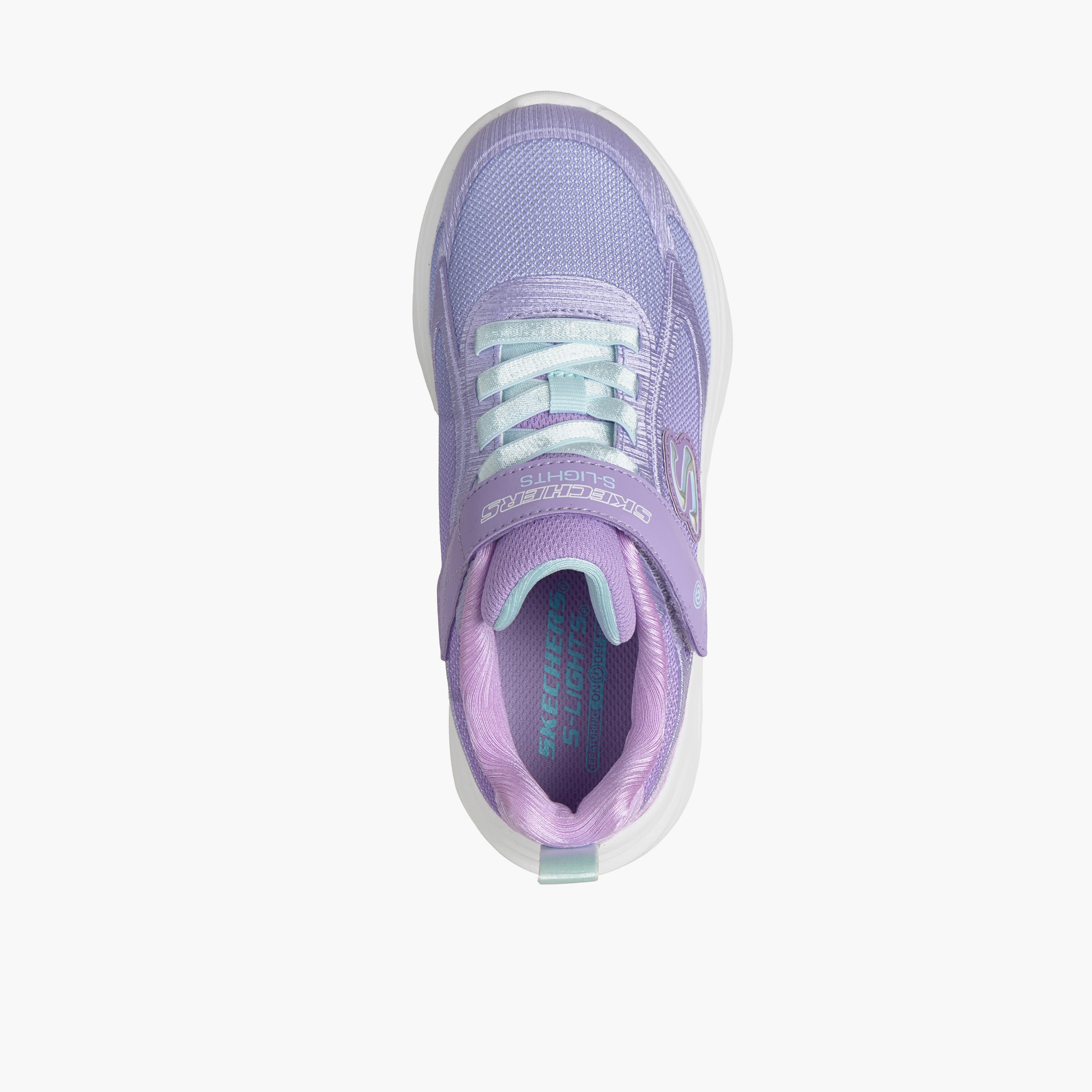 Skechers Girls SOLA GLOW 2.0 Hook & Loop Sneakers-girls-shoes-sneakers-image-3