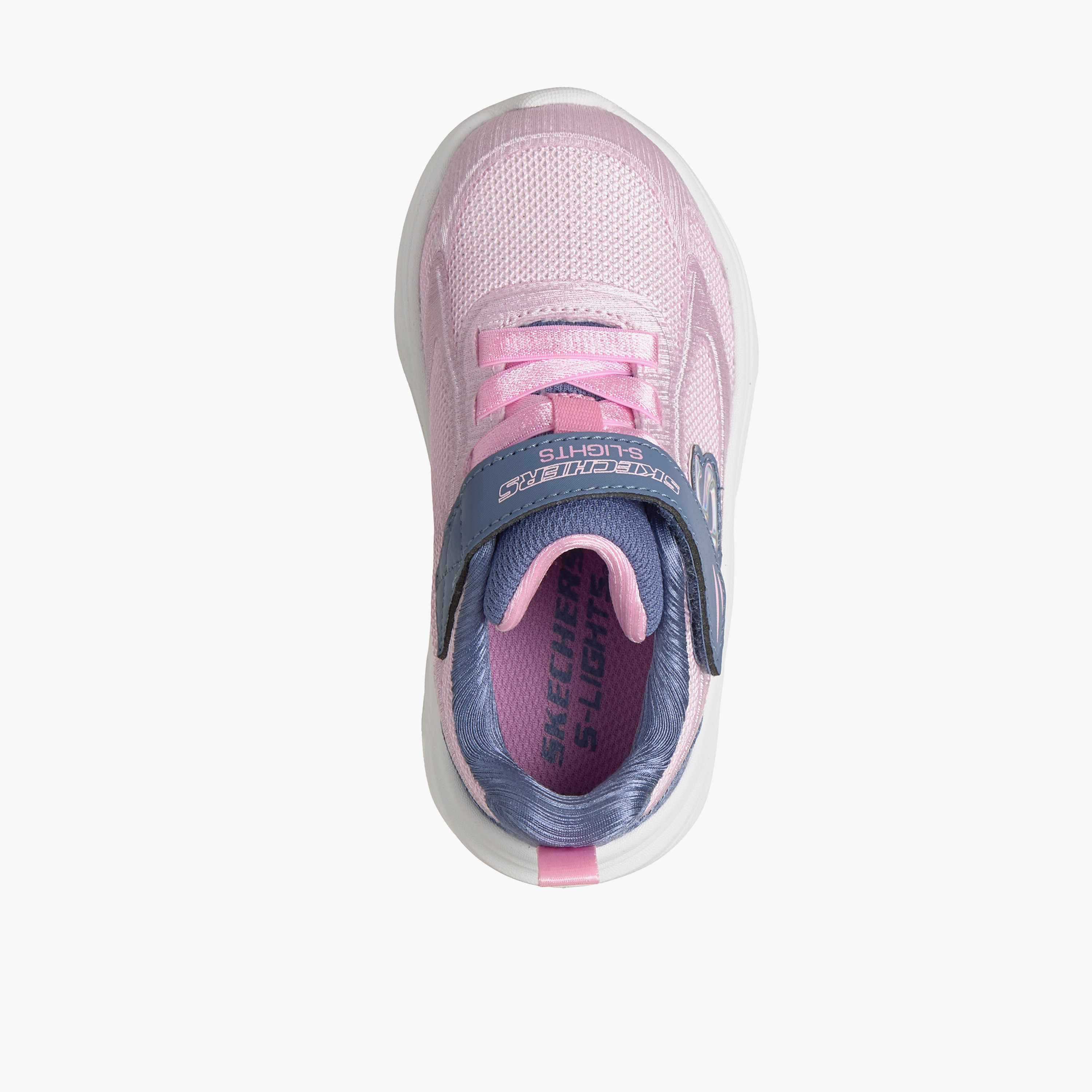 Skechers Girls SOLA GLOW 2.0 Hook & Loop Sneakers-girls-shoes-sneakers-image-2