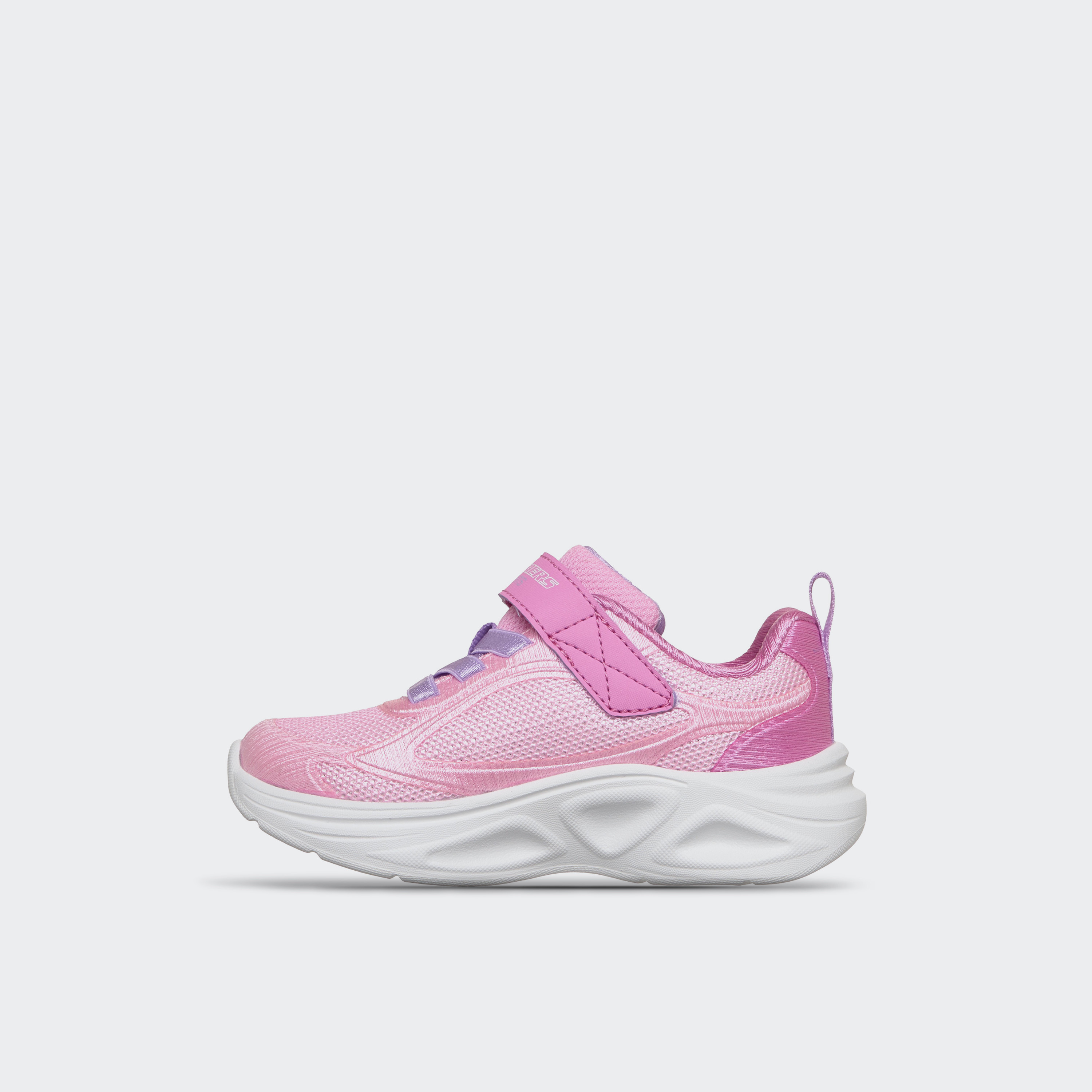 Skechers Girls Sola Glow 2.0 Hook & Loop Light-Up Ankle Sneakers-baby-girls-shoes-closedshoes-image-5