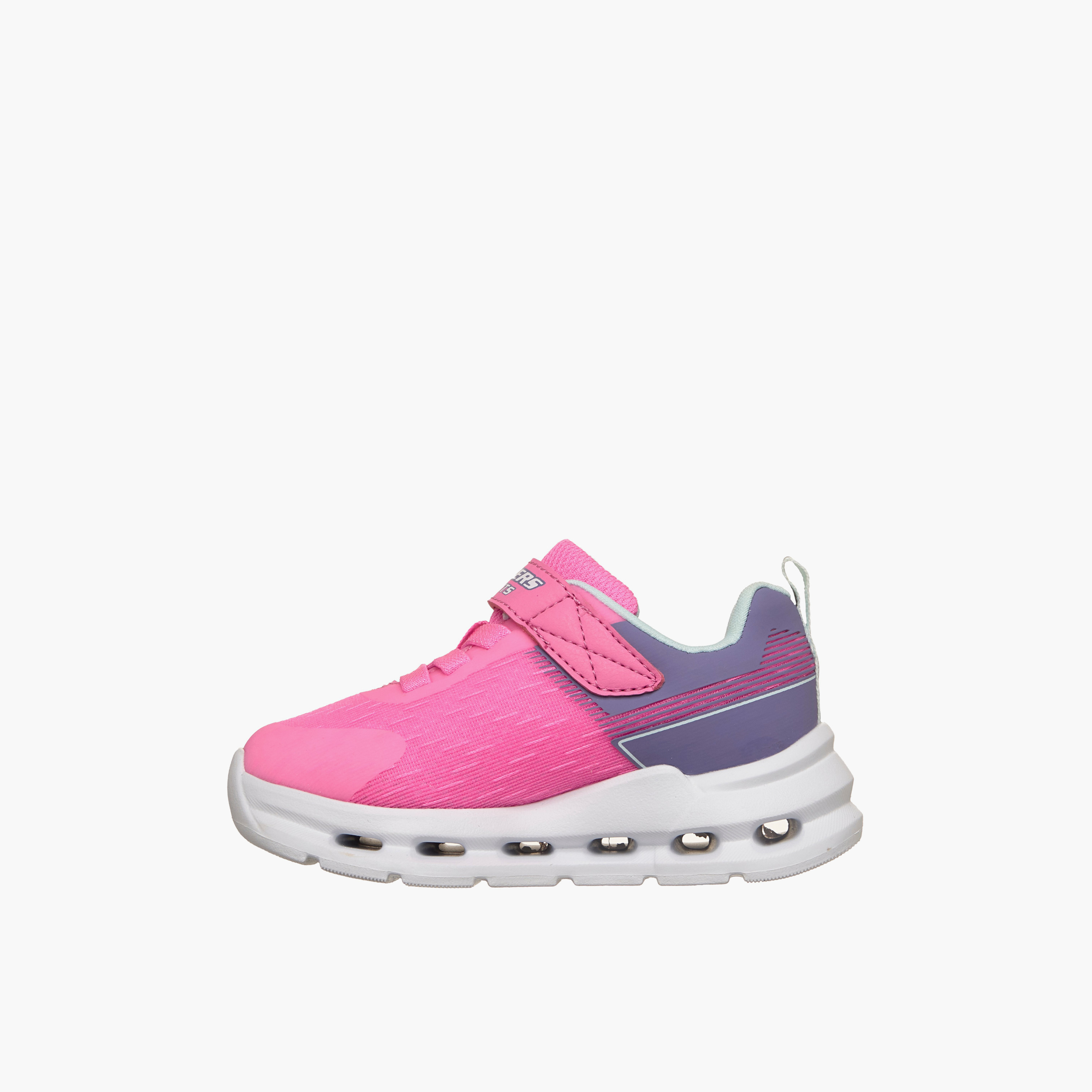 Skechers Girls GLIDE-STEP LIGHTS Hook & Loop Sneakers-baby-girls-shoes-closedshoes-image-5