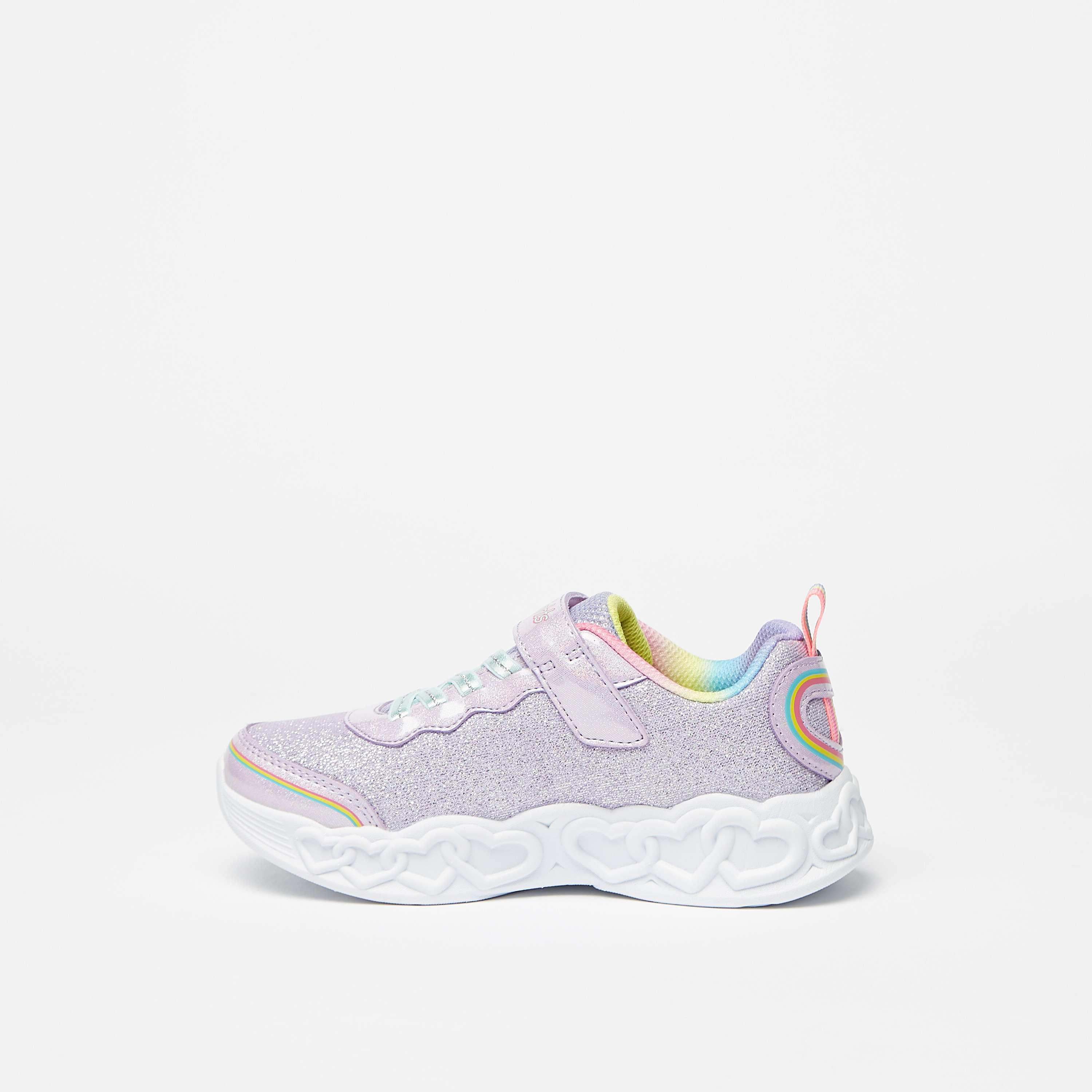 حذاء سنيكرز بناتي من سكيتشرز إنفنيت هارت لايتس | 303751L-girls-shoes-sneakers-image-3