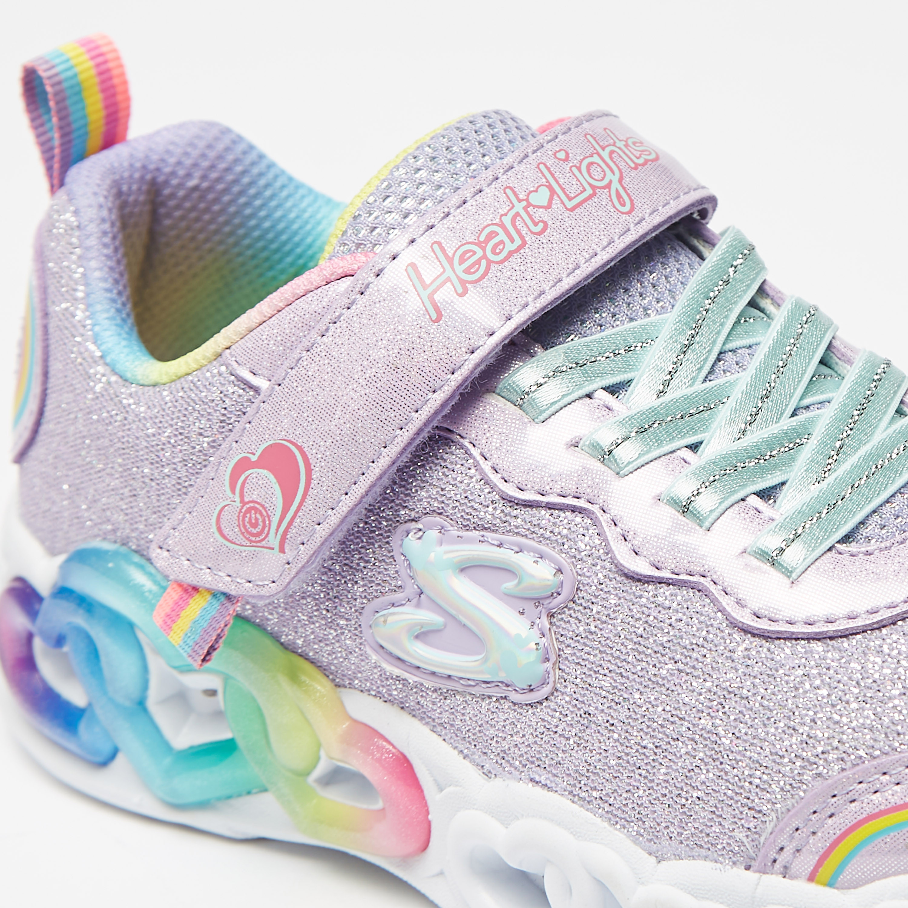 حذاء سنيكرز بناتي من سكيتشرز إنفنيت هارت لايتس | 303751L-girls-shoes-sneakers-image-6