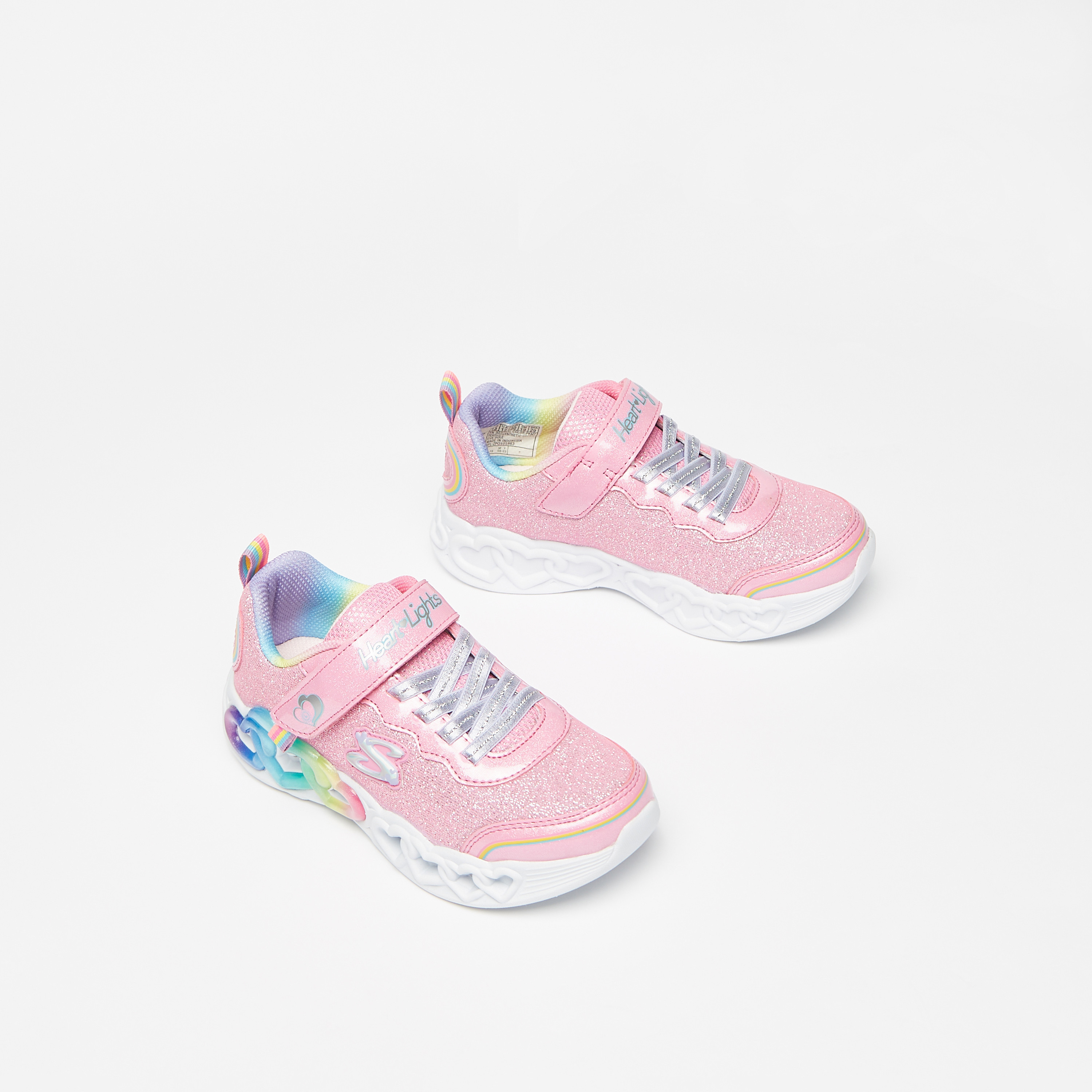 حذاء سنيكرز بناتي من سكيتشرز إنفنيت هارت لايتس | 303751L-girls-shoes-sneakers-image-10