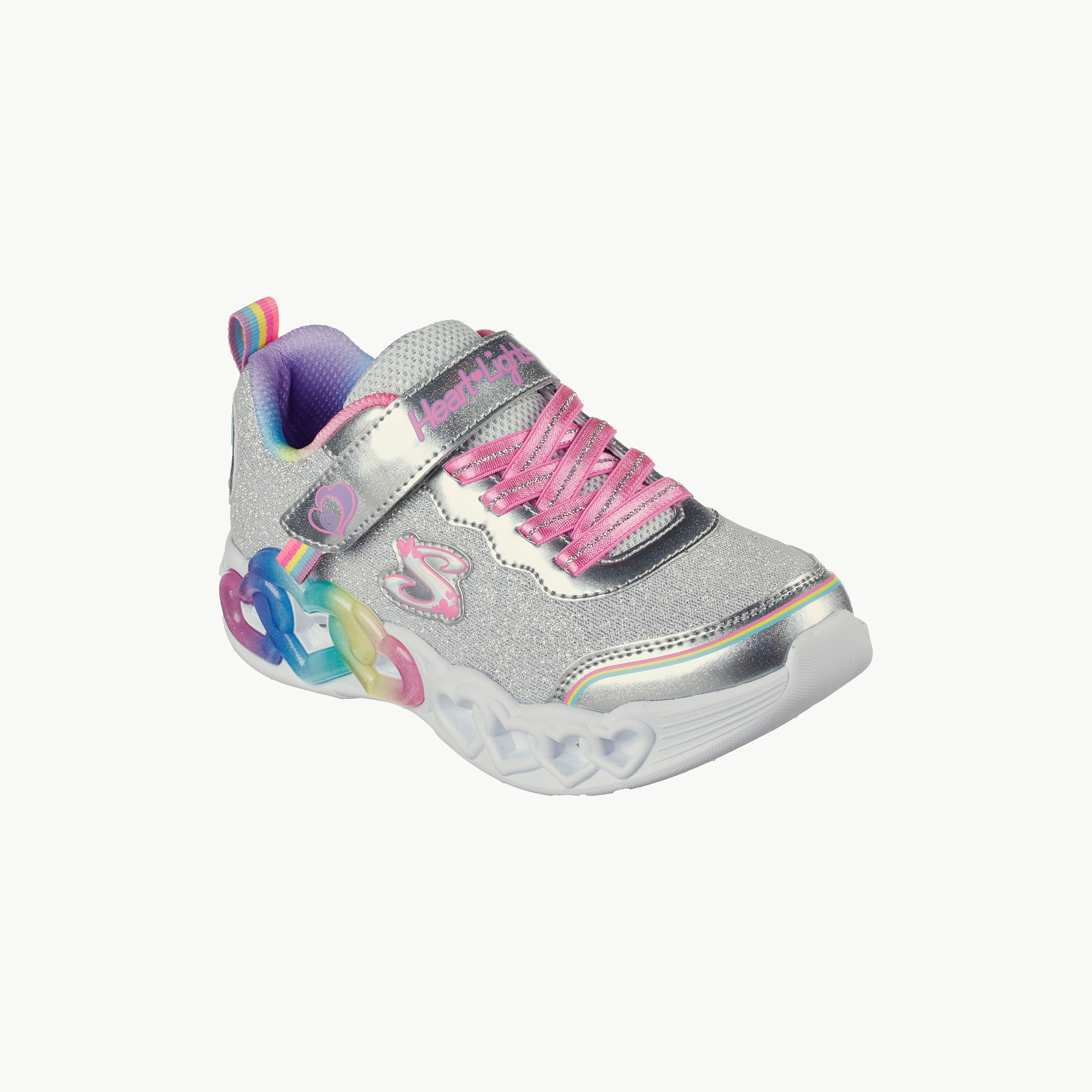 حذاء سنيكرز بناتي من سكيتشرز إنفنيت هارت لايتس | 303751L-girls-shoes-sneakers-image-19