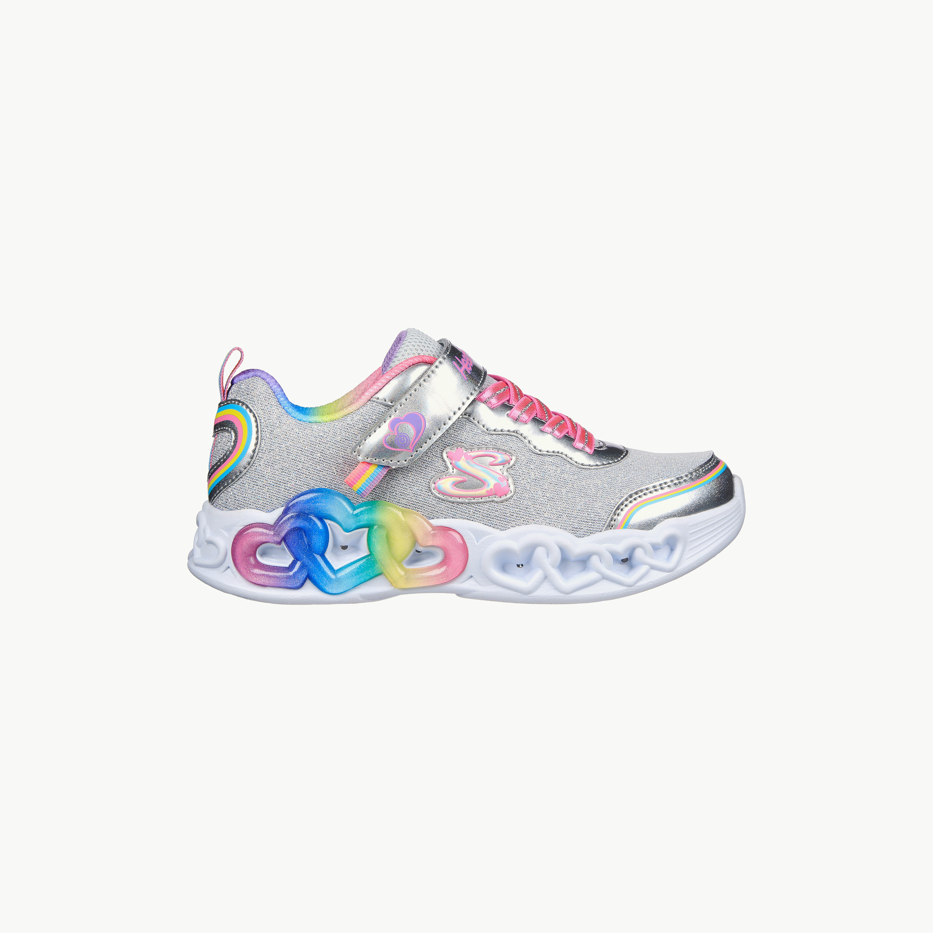 حذاء سنيكرز بناتي من سكيتشرز إنفنيت هارت لايتس | 303751L-girls-shoes-sneakers-image-20