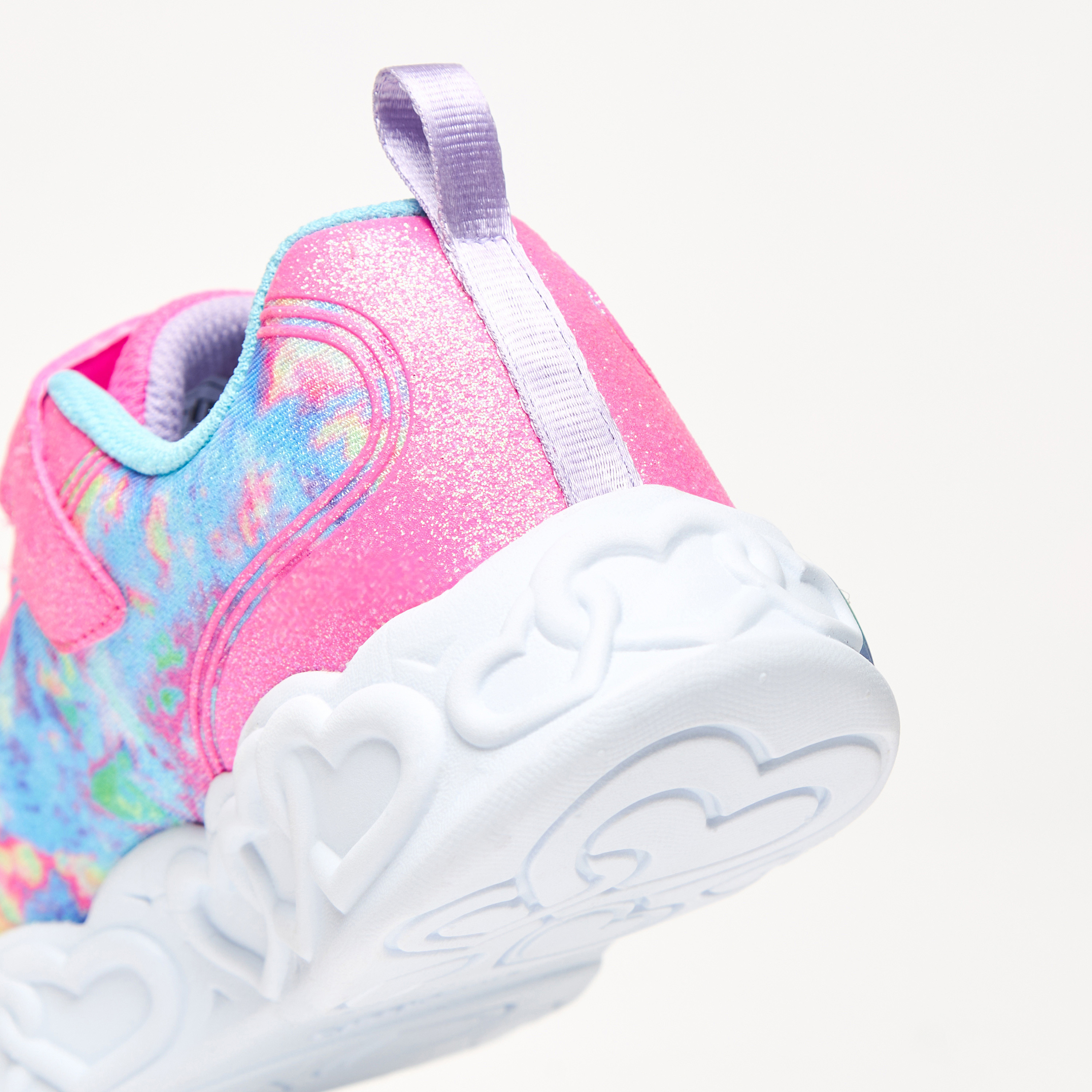 سكيتشرز حذاء رياضي انفينيت هارت لايتس مضيء ميموري فوم للبنات 303753L-PKMT | OE-girls-shoes-sneakers-image-8