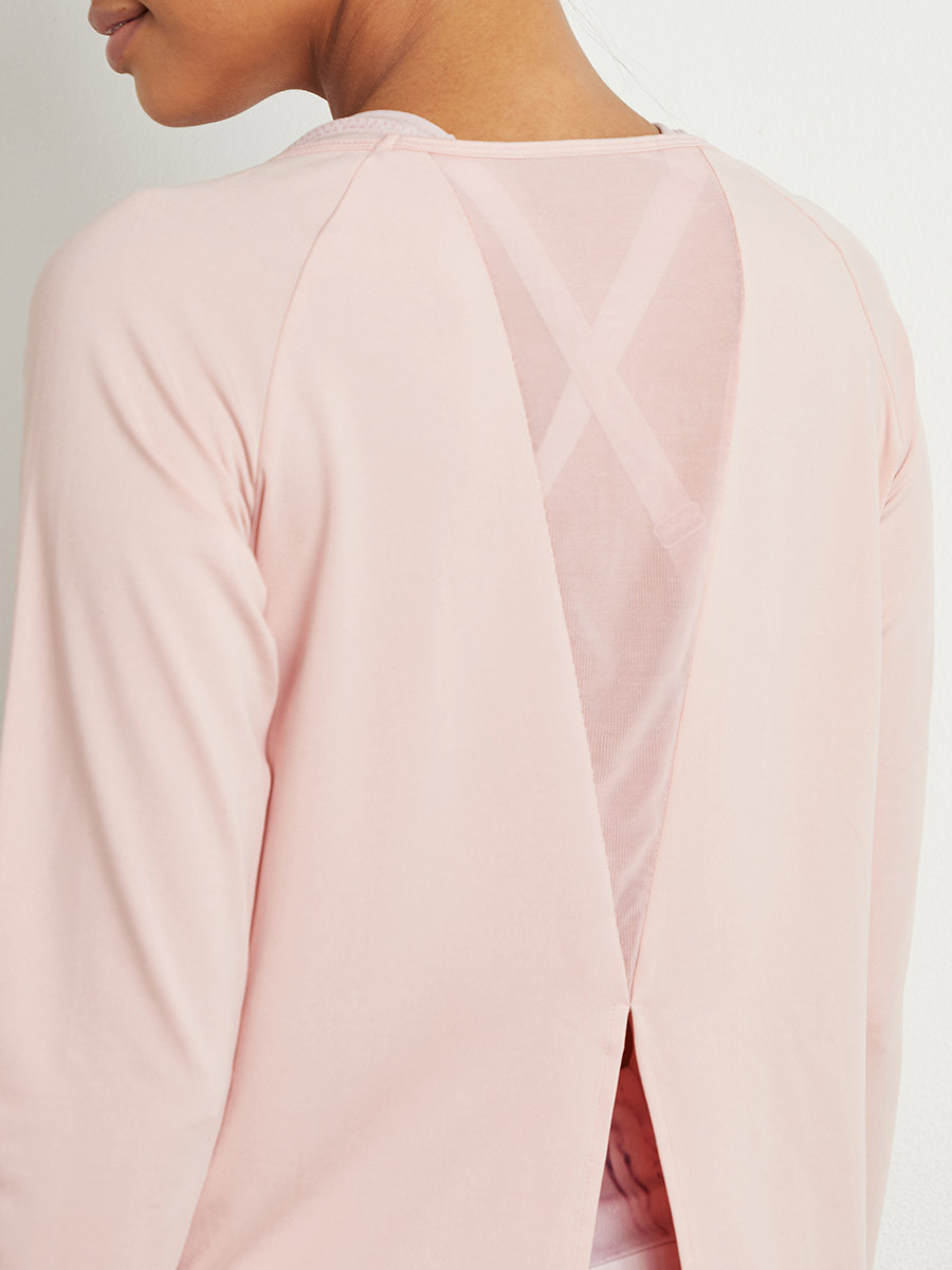 بلوزة يوجا بتفاصيل شبكية من ستايلي-sports-women-clothing-tshirtsandvests-image-7