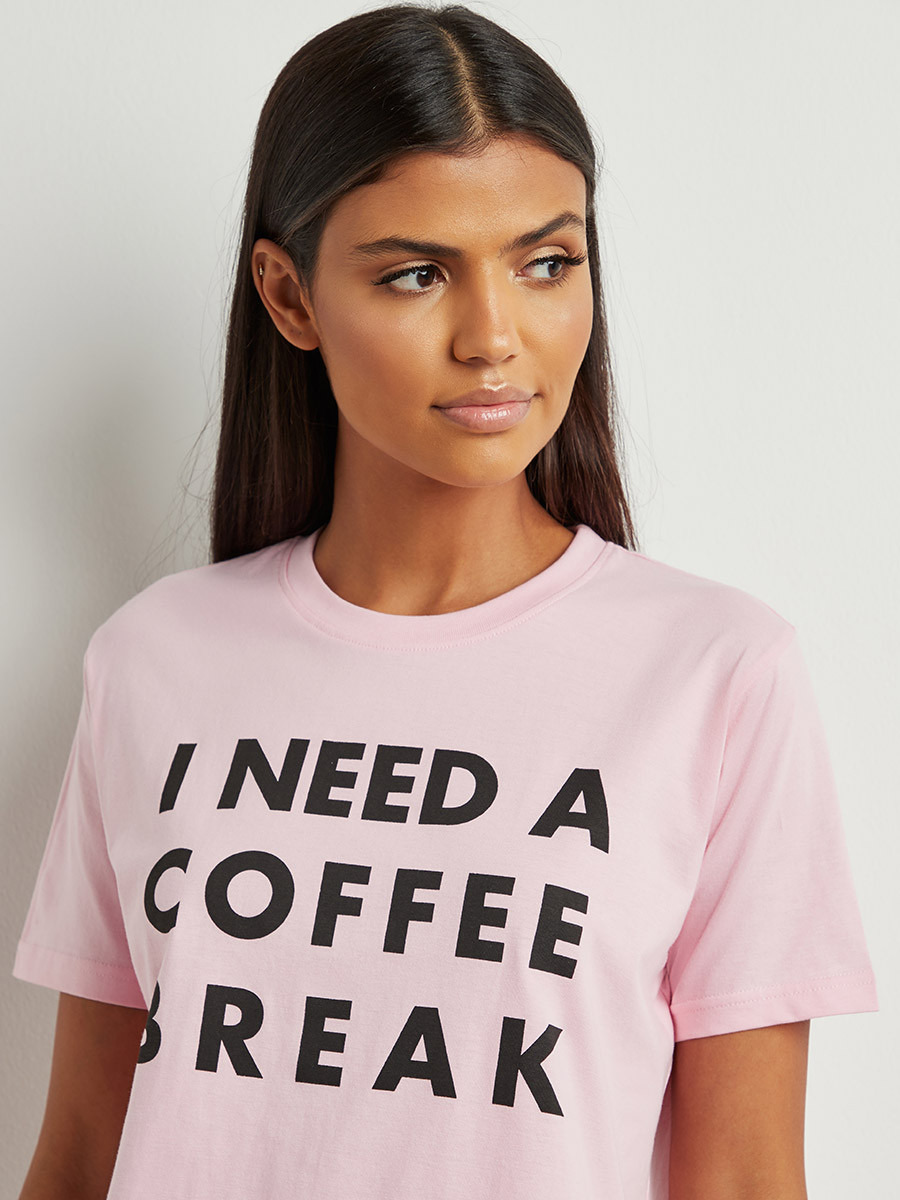 مجموعة من تيشيرت مطبوع وبنطلون بيجاما-women-clothing-nightwear-pyjamas-bottoms-image-2