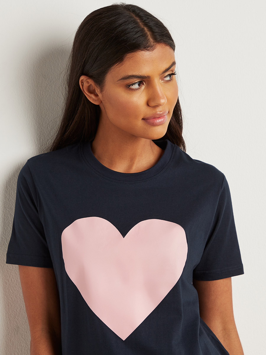 مجموعة من تيشيرت مطبوع وبنطلون بيجاما-women-clothing-nightwear-pyjamas-bottoms-image-3