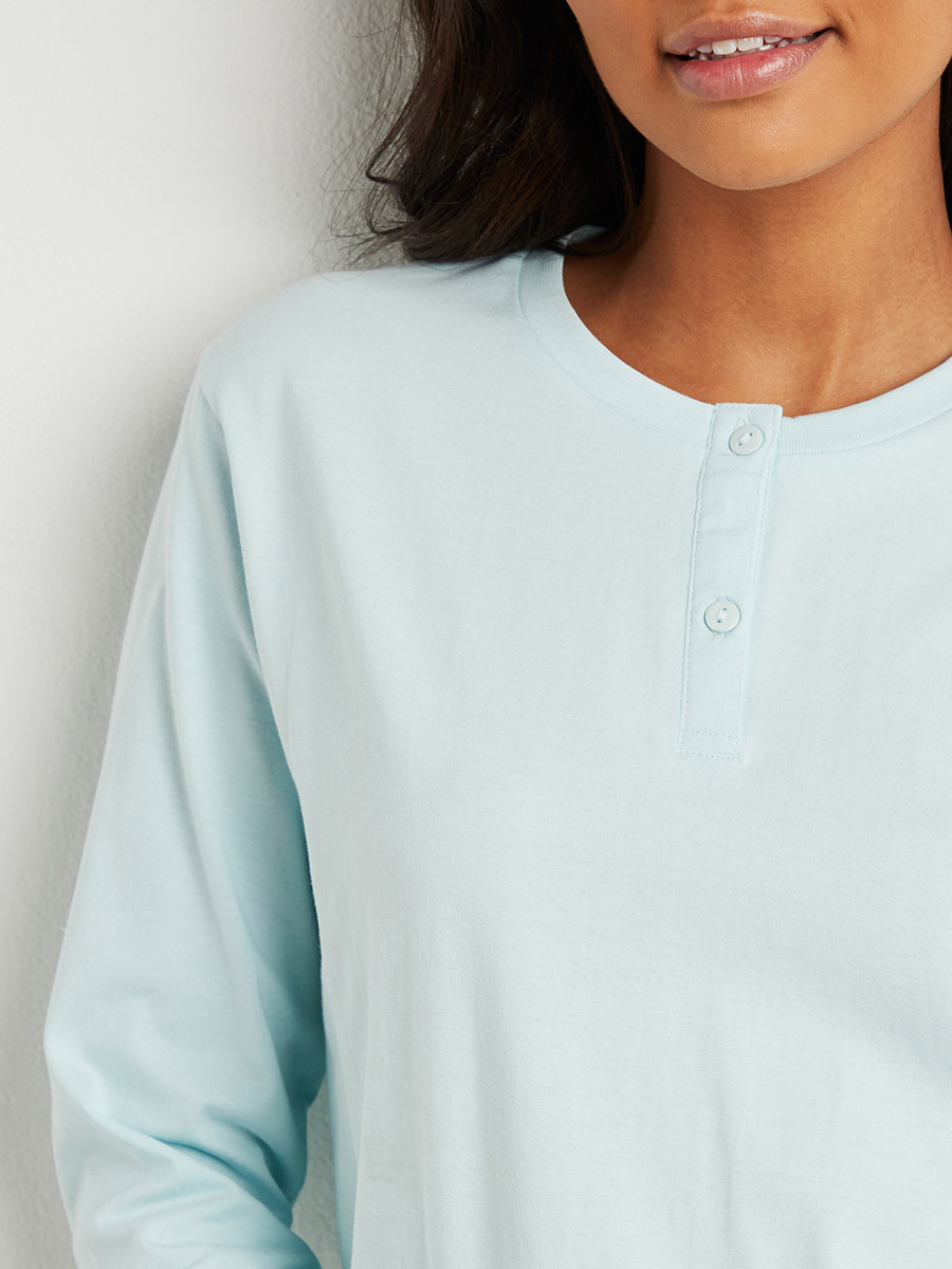 مجموعة من تيشيرت وبنطلون بيجاما-women-clothing-nightwear-pyjamas-bottoms-image-4