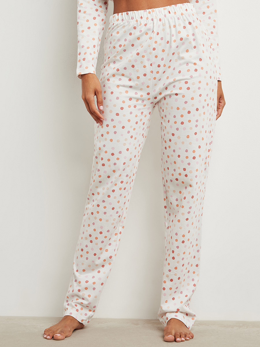 مجموعة من تيشيرت بأكمام طويلة وبنطلون بيجاما-women-clothing-nightwear-pyjamas-longsets-image-5