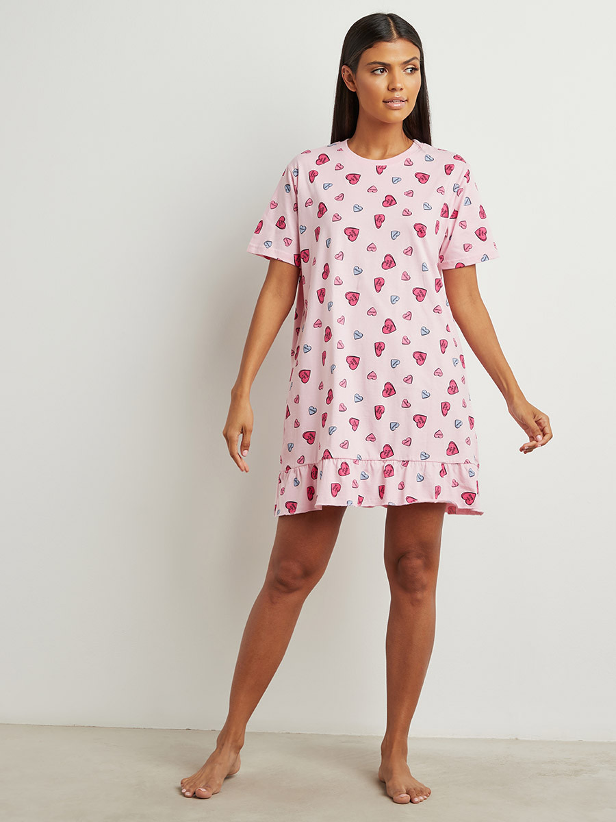فستان نوم مطبوع-women-clothing-nightwear-nighties-image-2