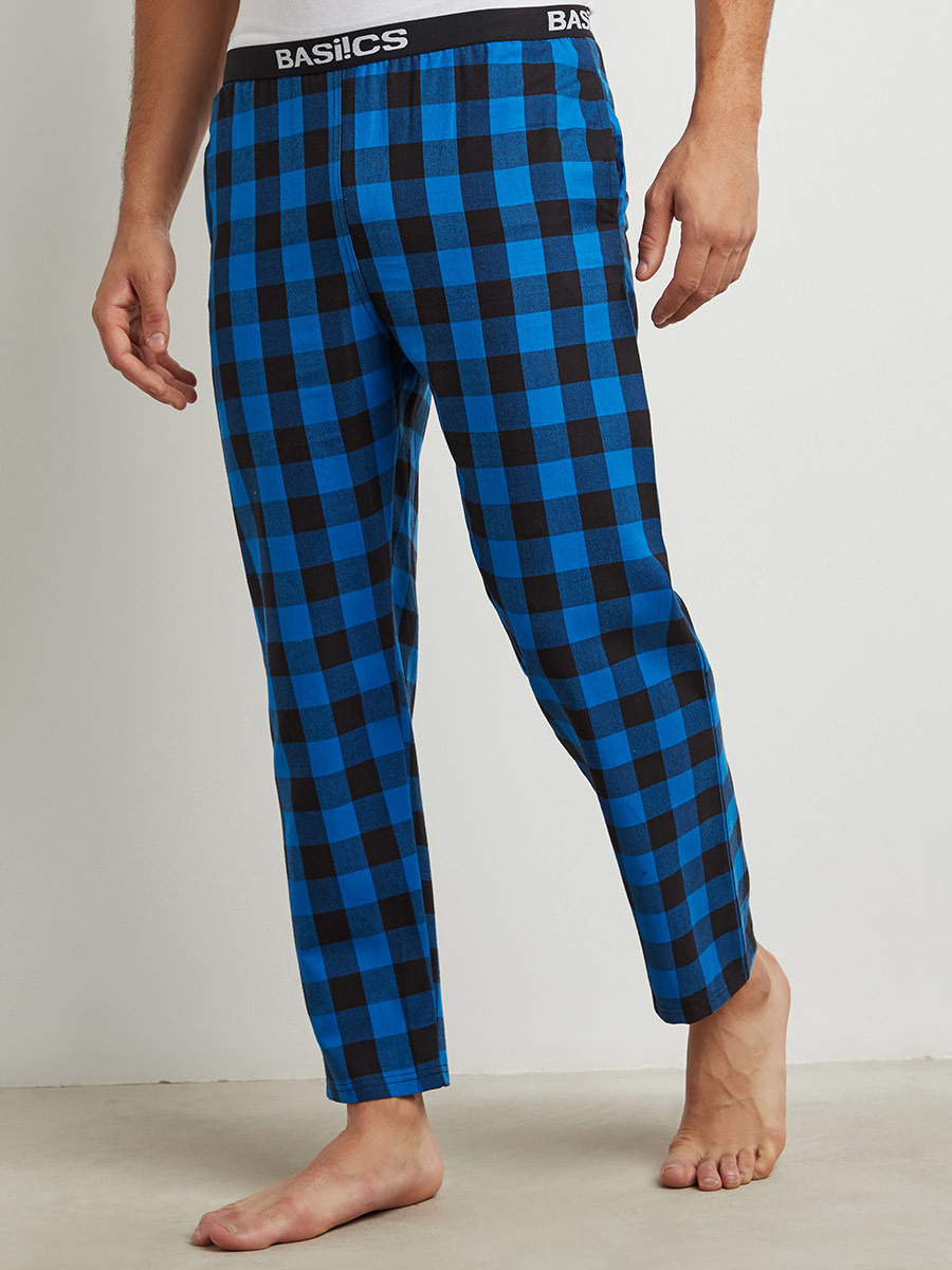 Cotton Basic Checked Pyjama-men-clothing-nightwear-pyjamaandshorts-image-1