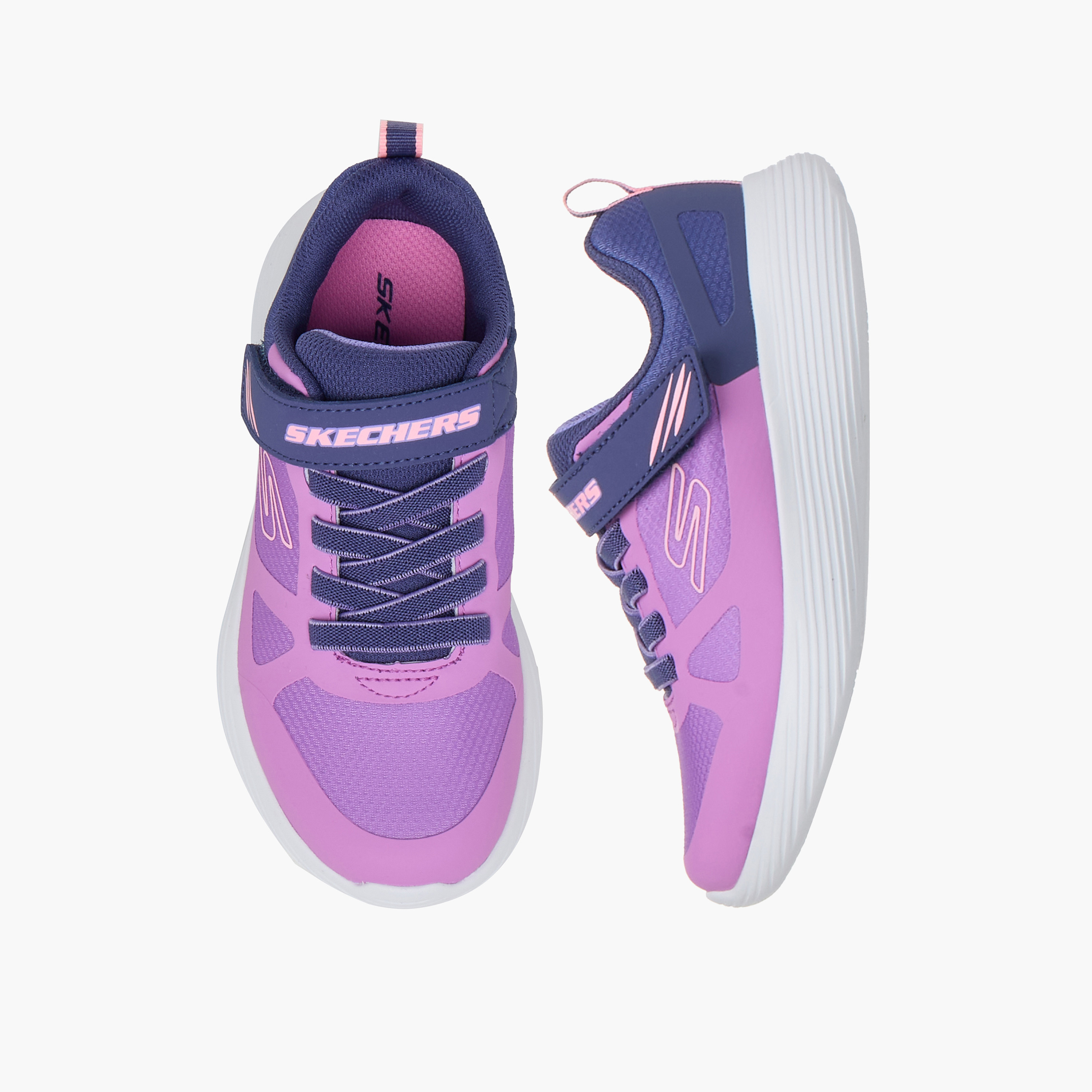 حذاء جري جو رن 400 ڤي2 بشريط لاصق للبنات من سكتشرز -girls-shoes-sports-image-6
