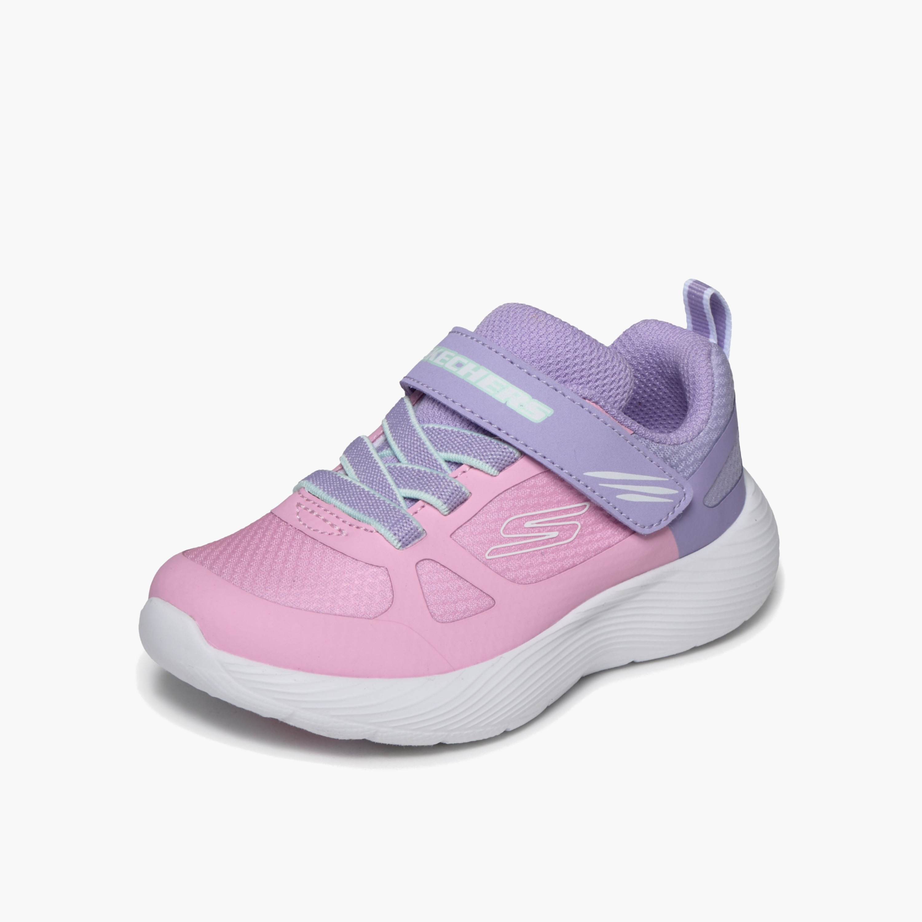 Skechers Girls DYNA-LITE Hook & Loop Sports Shoes-girls-shoes-sneakers-image-3