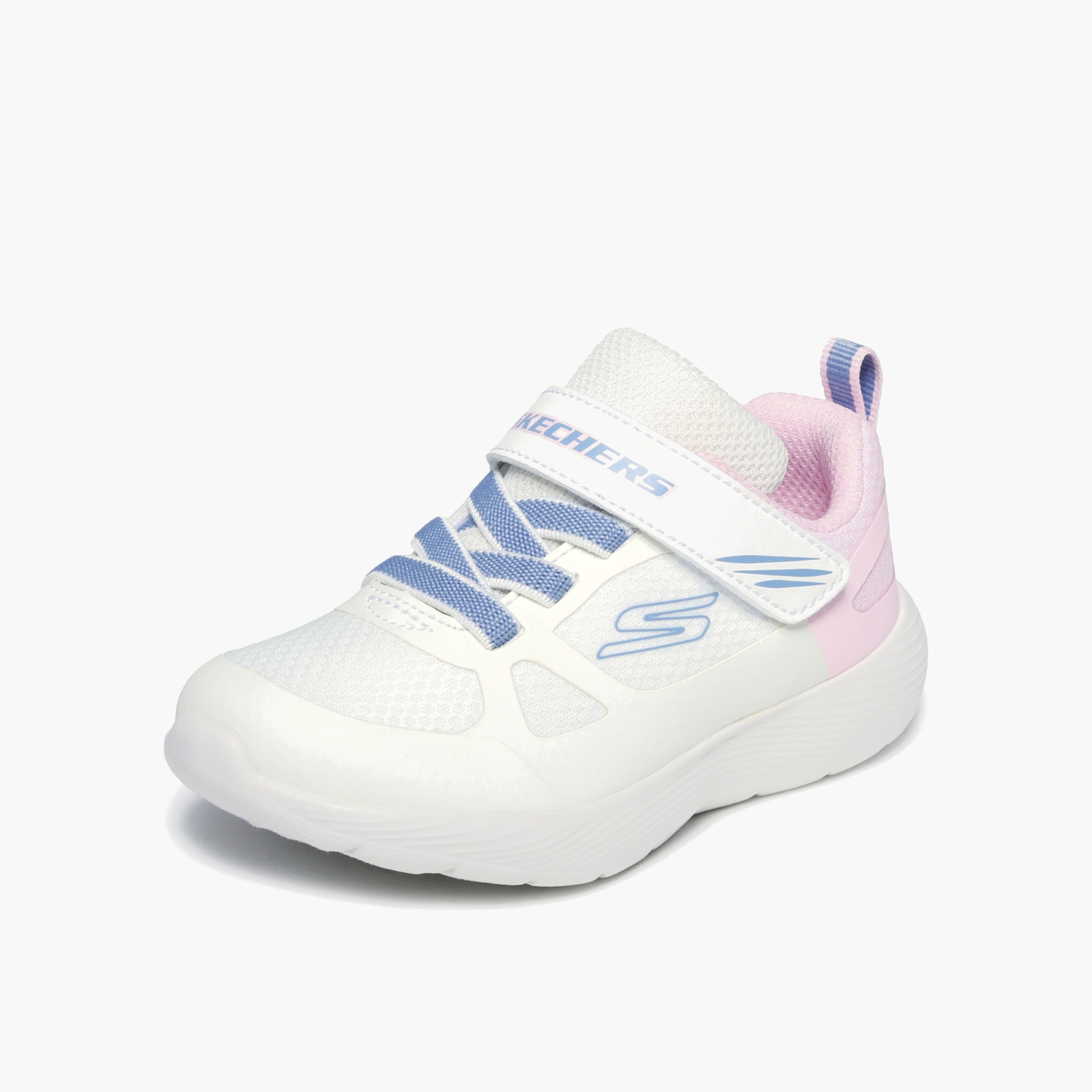 Skechers Girls DYNA-LITE Hook & Loop Sports Shoes-baby-girls-shoes-closedshoes-image-3