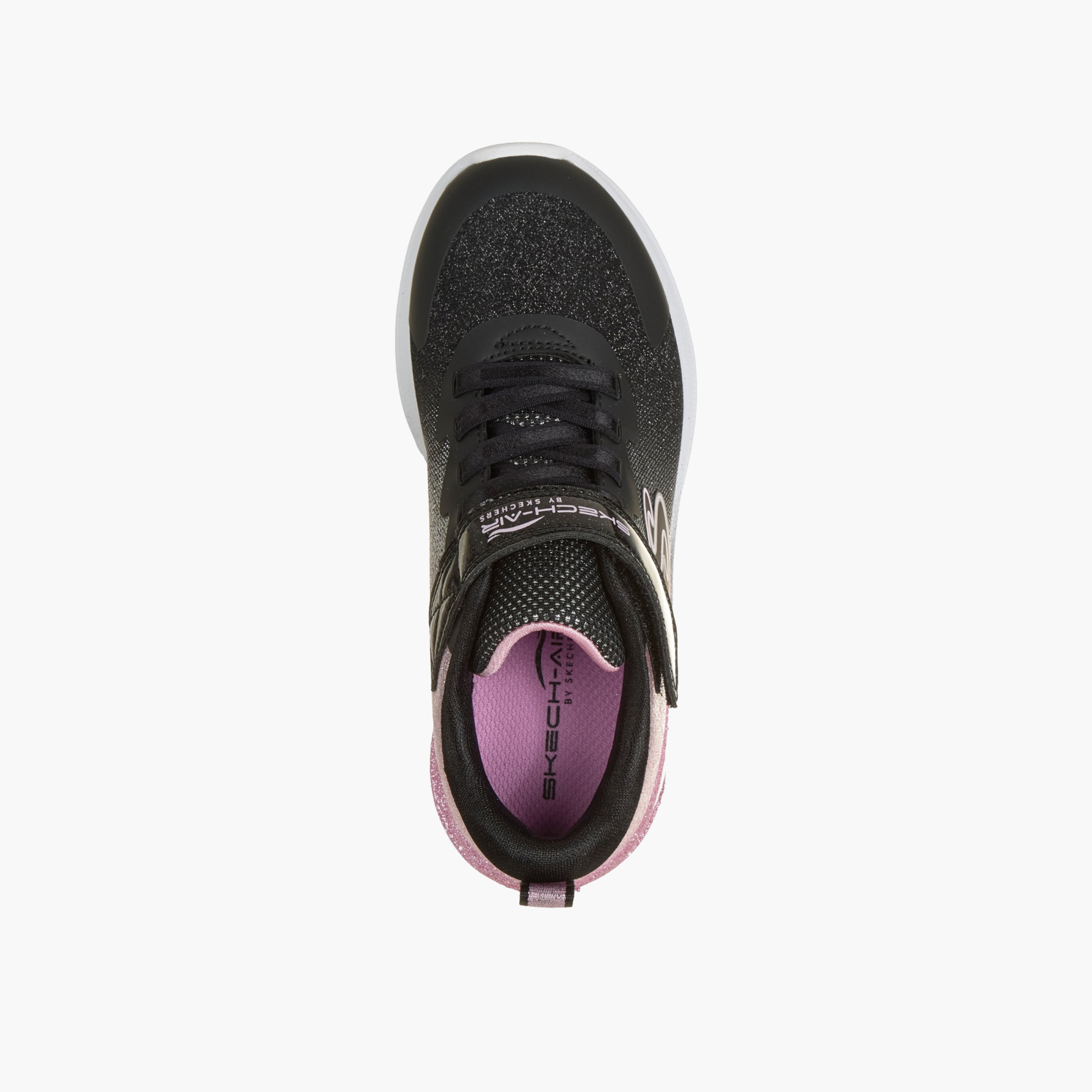 Skechers Girls MICROSPEC MAX ADVANCE Hook & Loop Sports Shoes-girls-shoes-sneakers-image-2